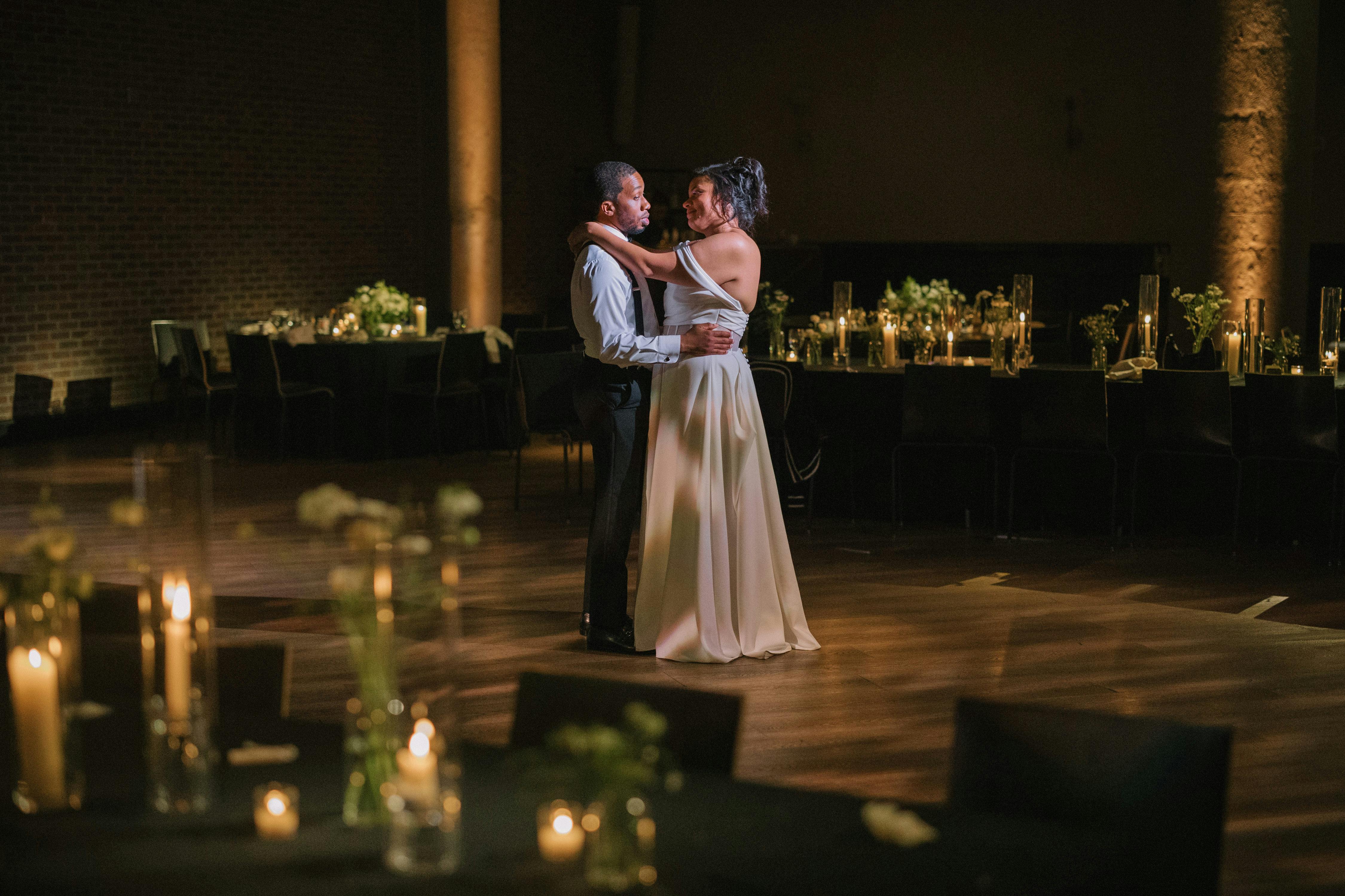 Featured photo from Celebrate This Black-and-White Wedding with Modern Elegance and Candlelit Romance in Philadelphia