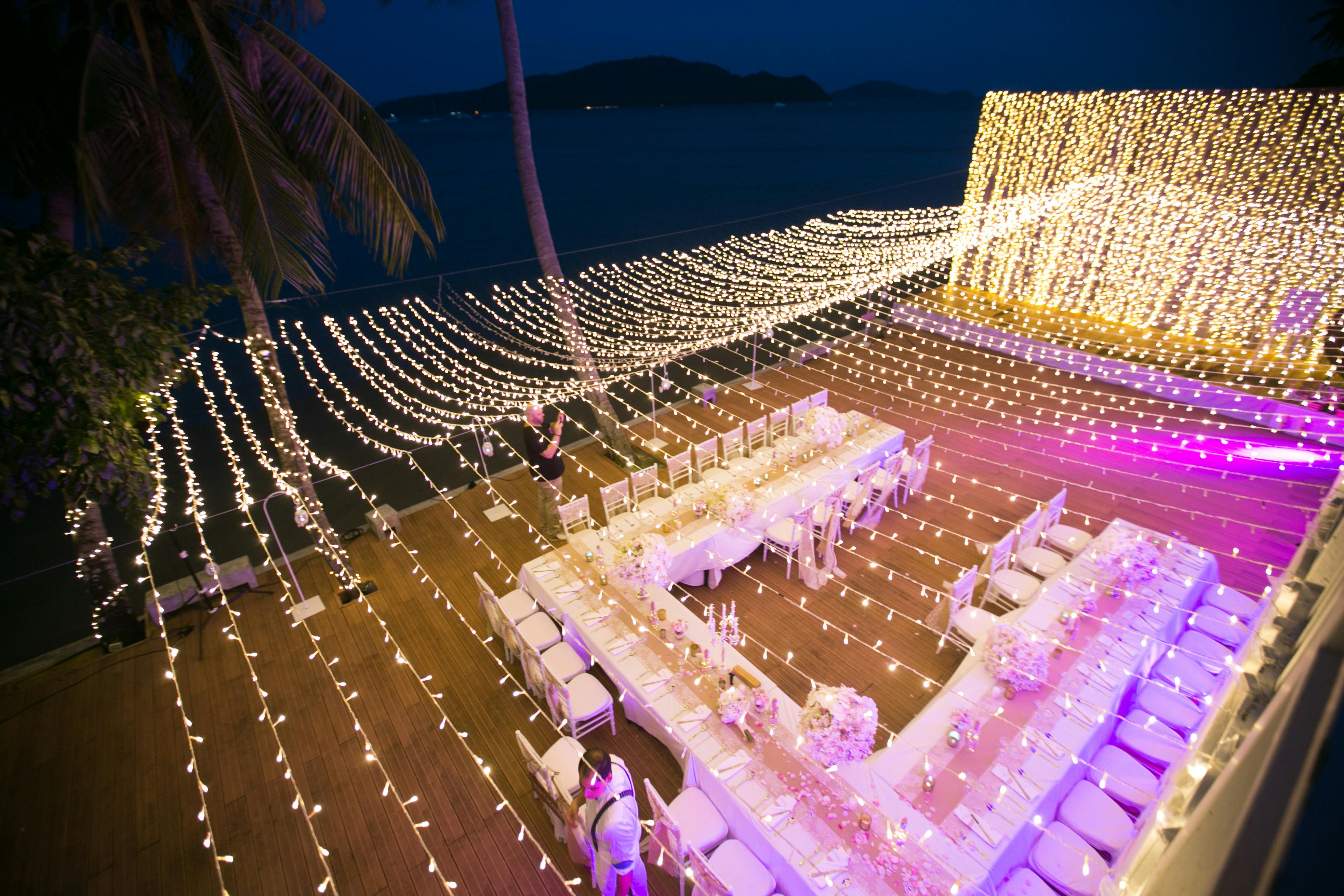 Wedding Lighting Ideas posted by Unique Phuket Wedding Planners