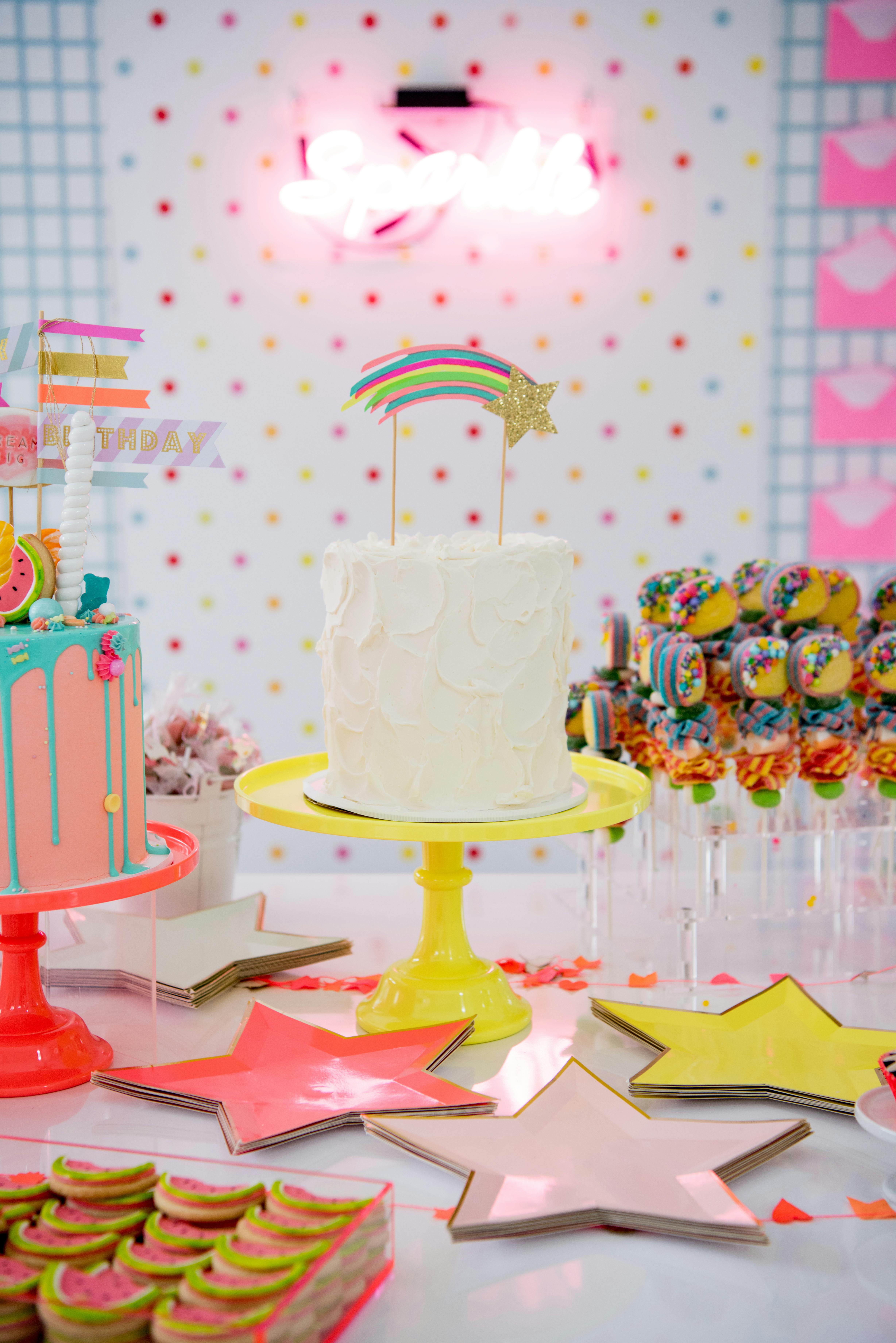 Neon Teen Party | The Flower Atelier | PartySlate