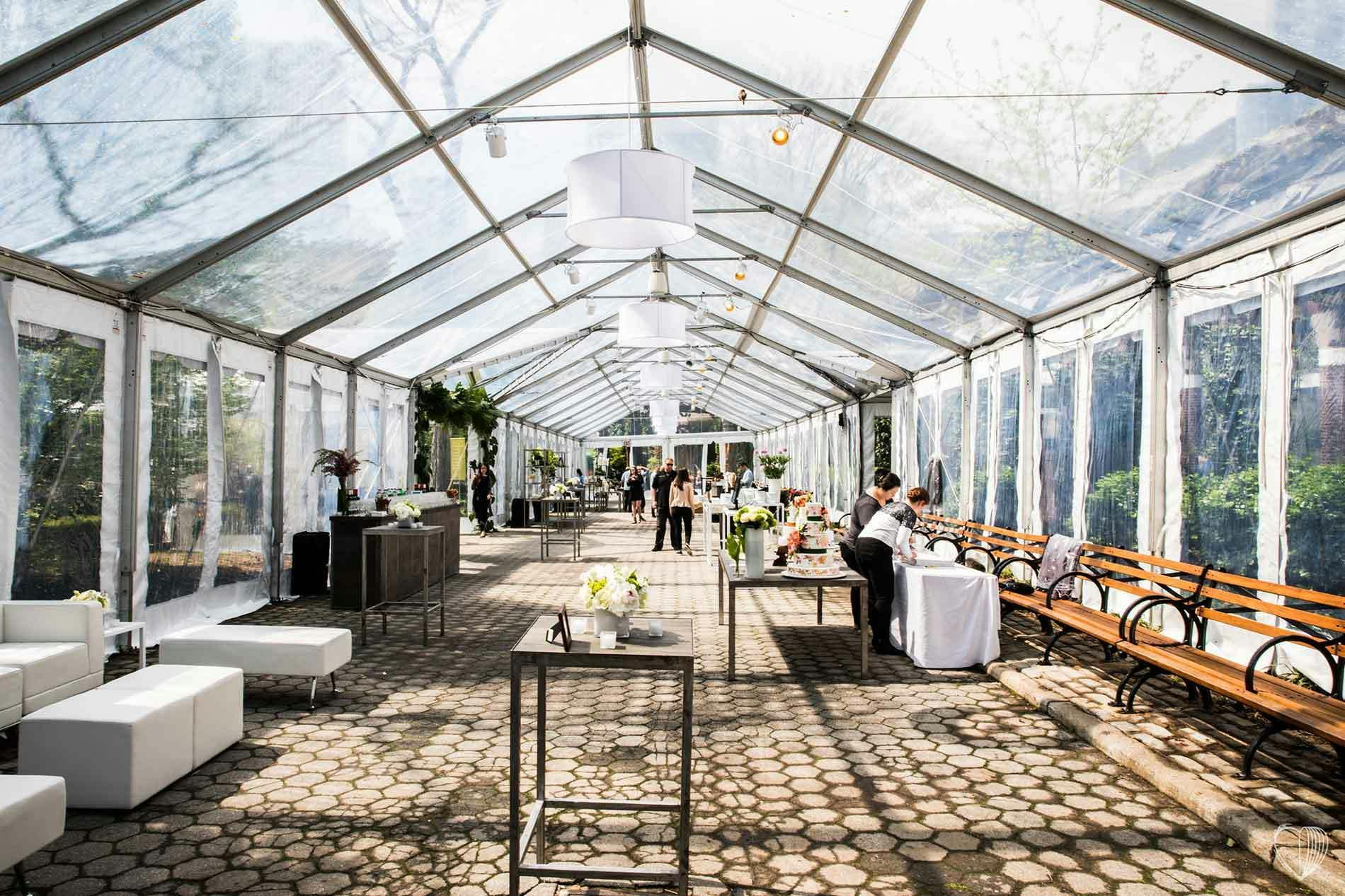 Central Garden, an event space at Central Park Zoo