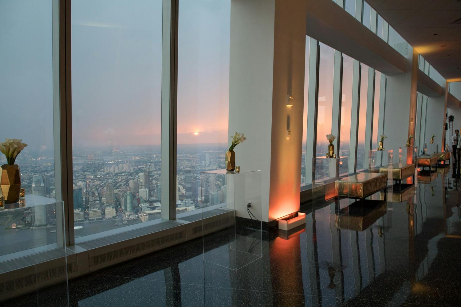 Corporate Event Décor Ideas posted by ASPIRE at One World Observatory
