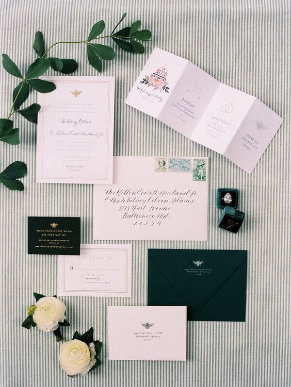Wedding Invitation Ideas posted by Katey Clark Creative