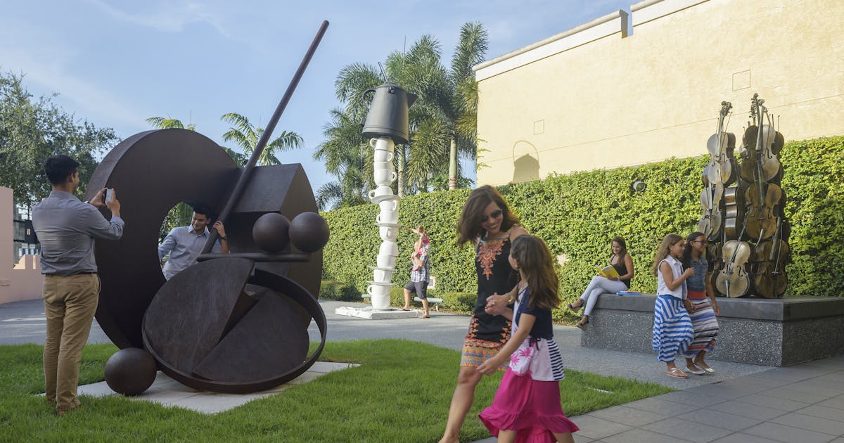 Boca Raton Museum of Art Outdoor Sculpture Garden