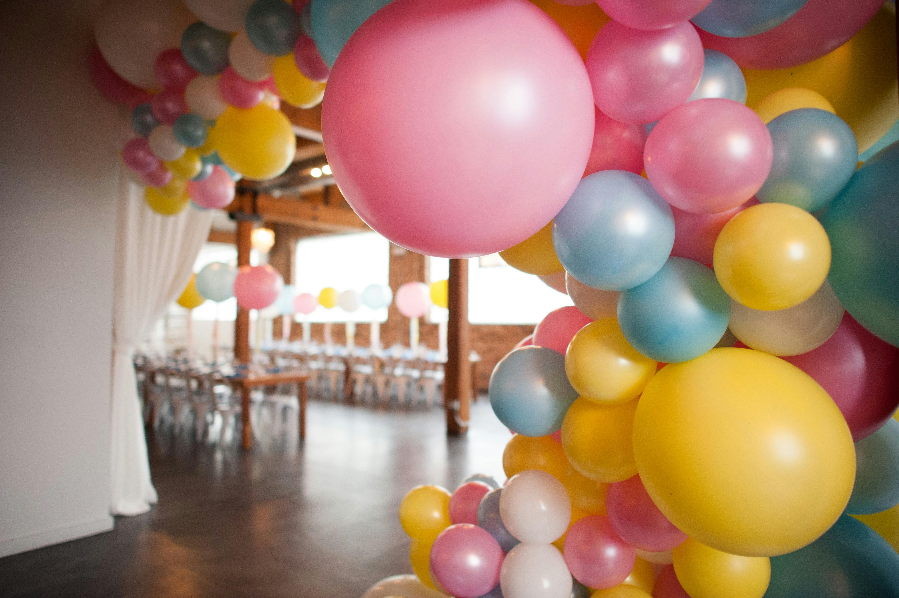 Vibrant and Bright Baby Shower at Brique in Chicago, IL Luft Balloons