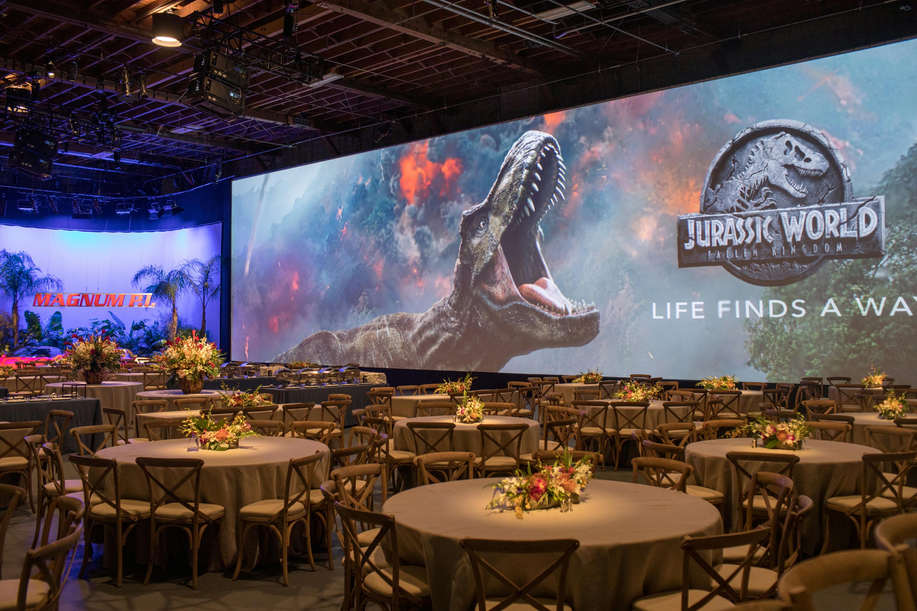 Corporate Event Décor Ideas posted by Universal Studios Lot