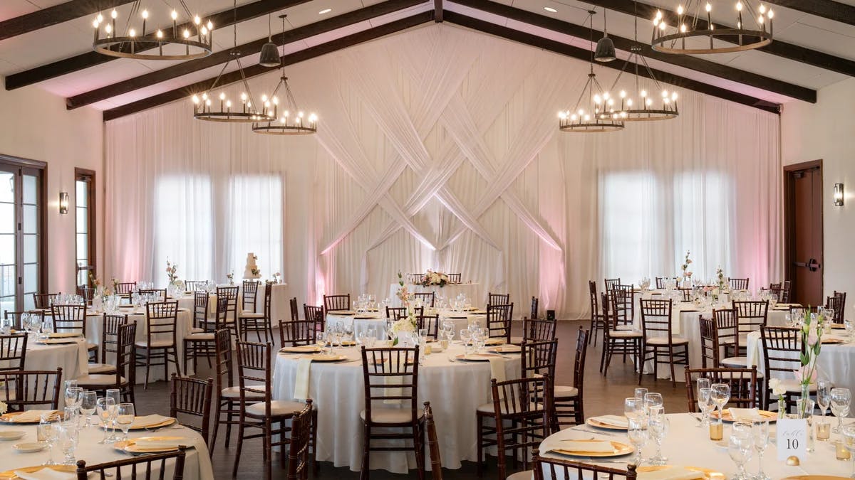 Indoor Grand Ballroom, an event space at San Clemente Shore by Wedgewood Weddings