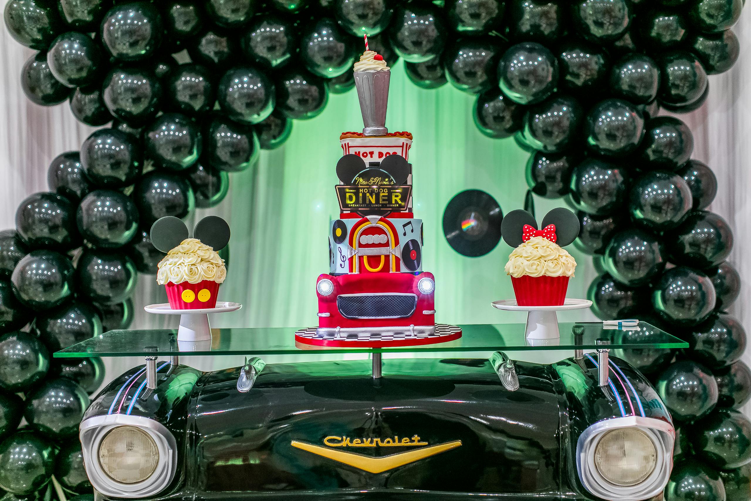 Mickey Mouse Diner Birthday Party at J Loft in New York