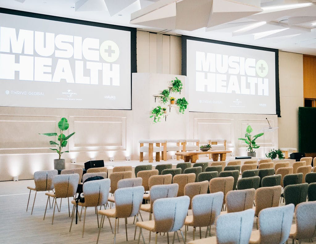 Featured photo from Music + Health Sustainable Event
