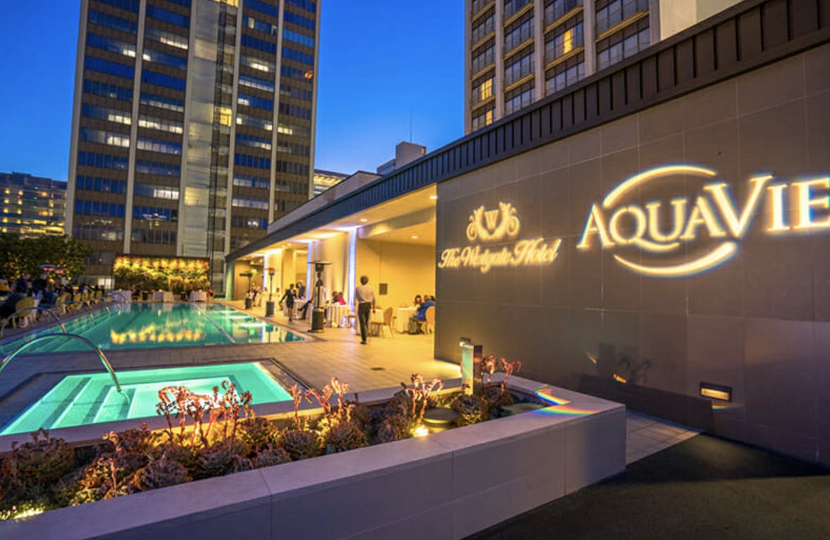 Rooftop Pool Deck, Outdoor event space at The Westgate Hotel