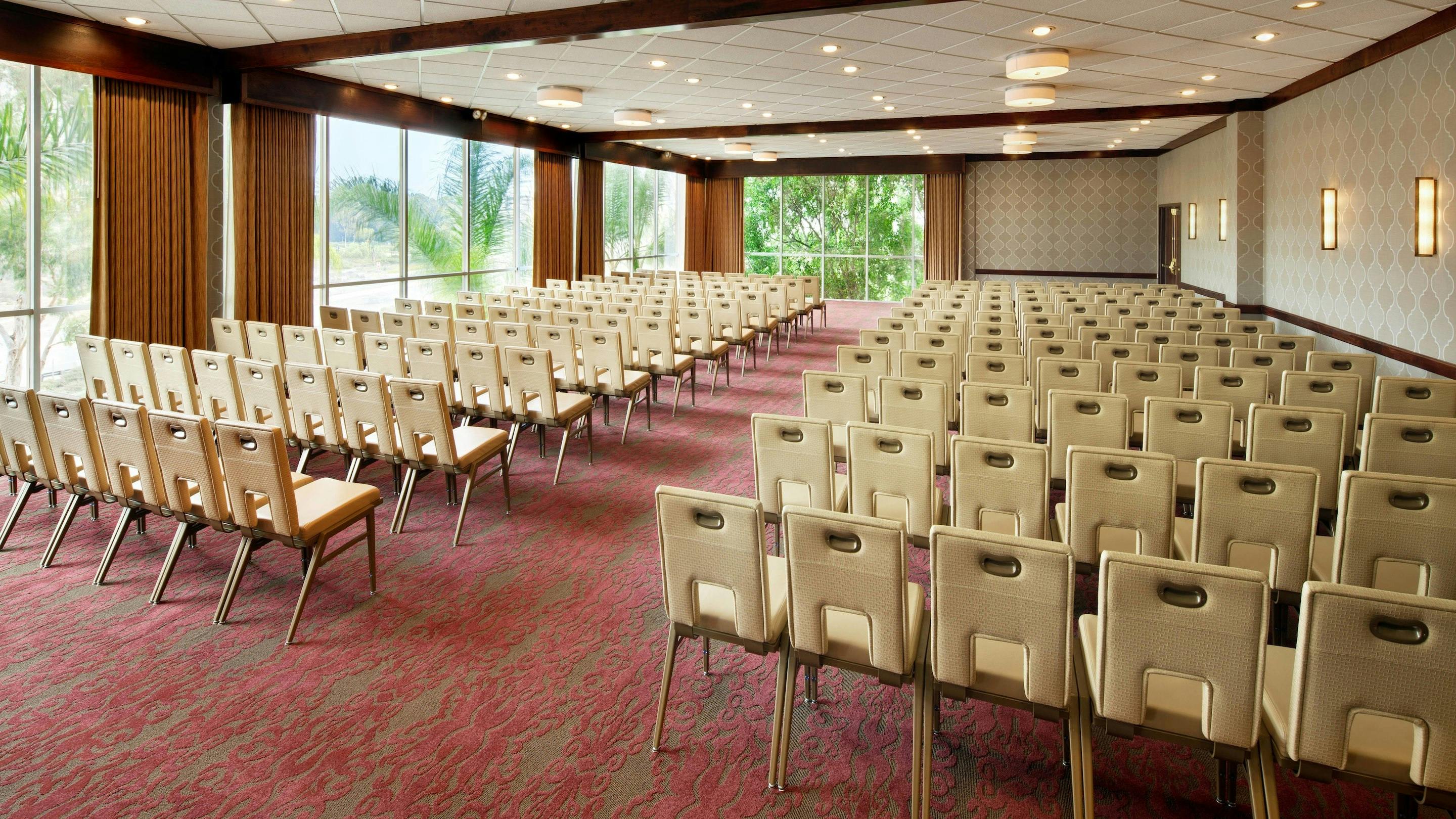 Coast Ballroom, an event space at Sheraton La Jolla Hotel