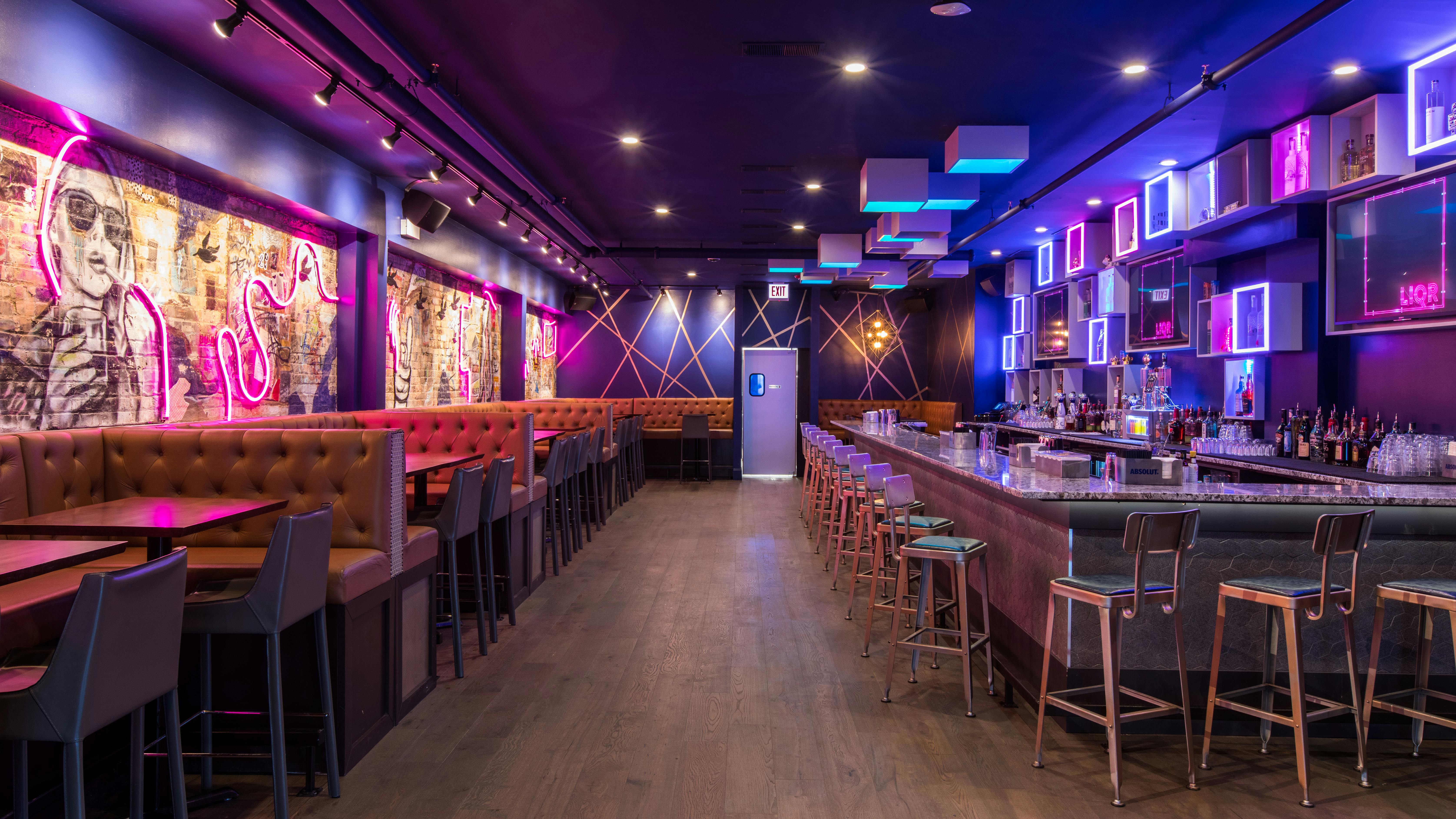 First Floor, Restaurant event space at LiqrBox