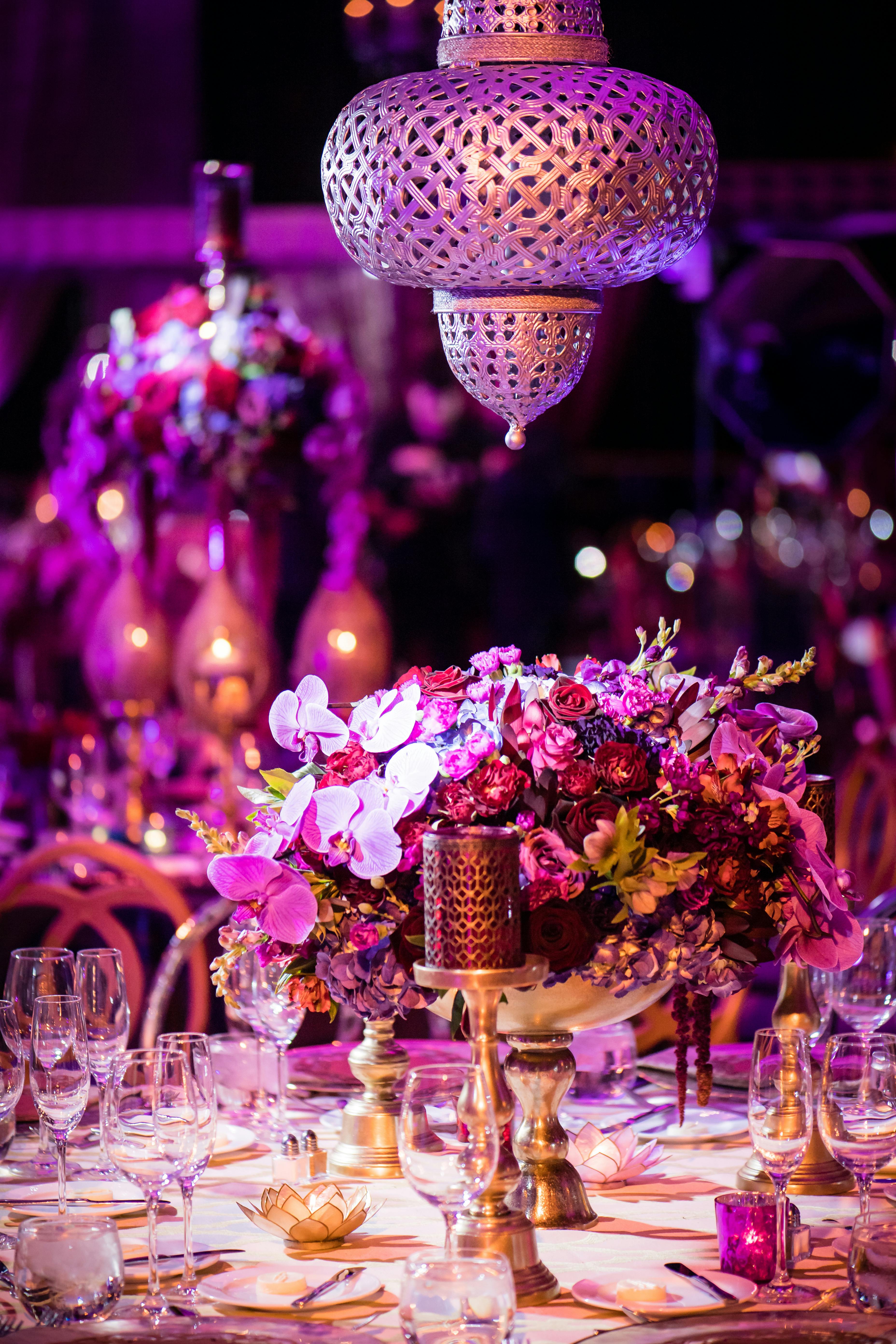 Moroccan Inspired Wedding Gilded Group Décor PartySlate