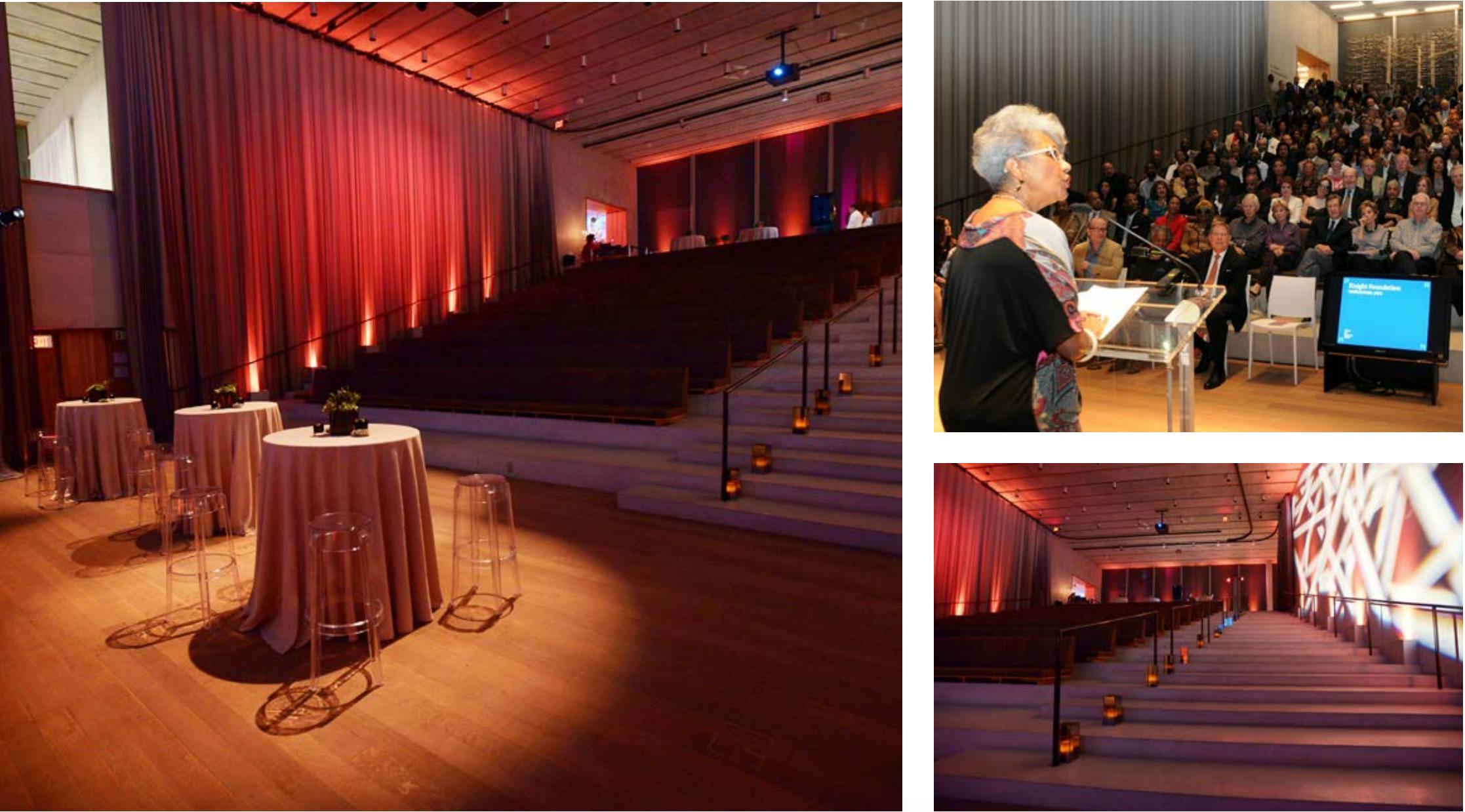 Auditorium, Theater event space at Pérez Art Museum Miami