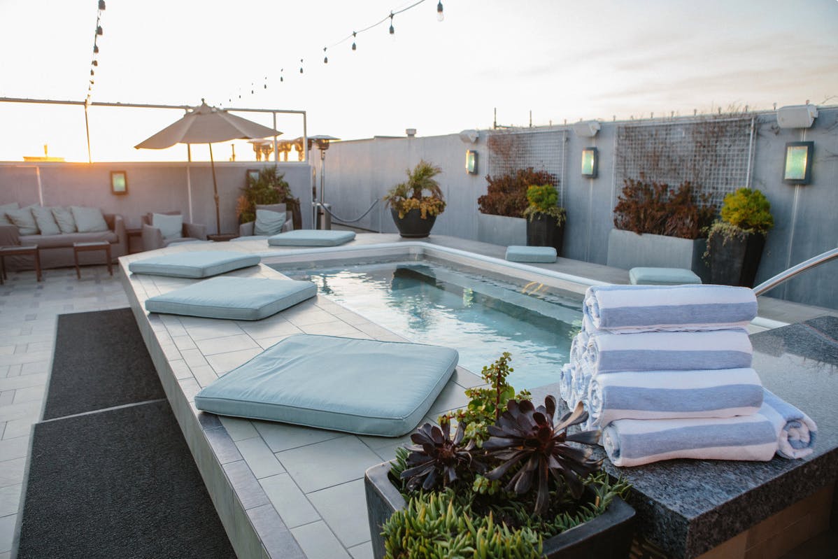 Skydeck, Outdoor event space at Shade Hotel Manhattan Beach