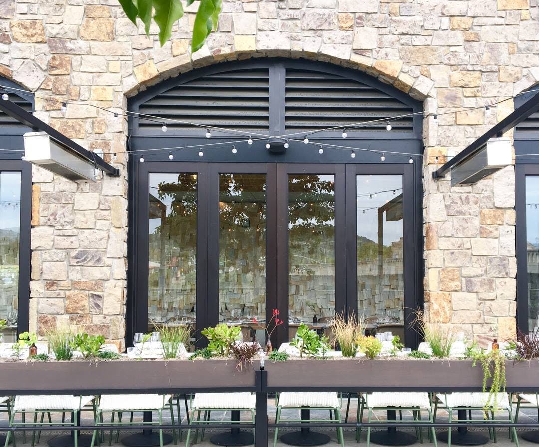 Full Patio, Restaurant event space at Basalt Napa