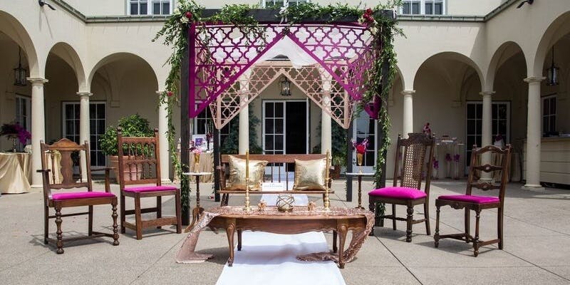 Rose Garden, Outdoor event space at Chateau St. Jean