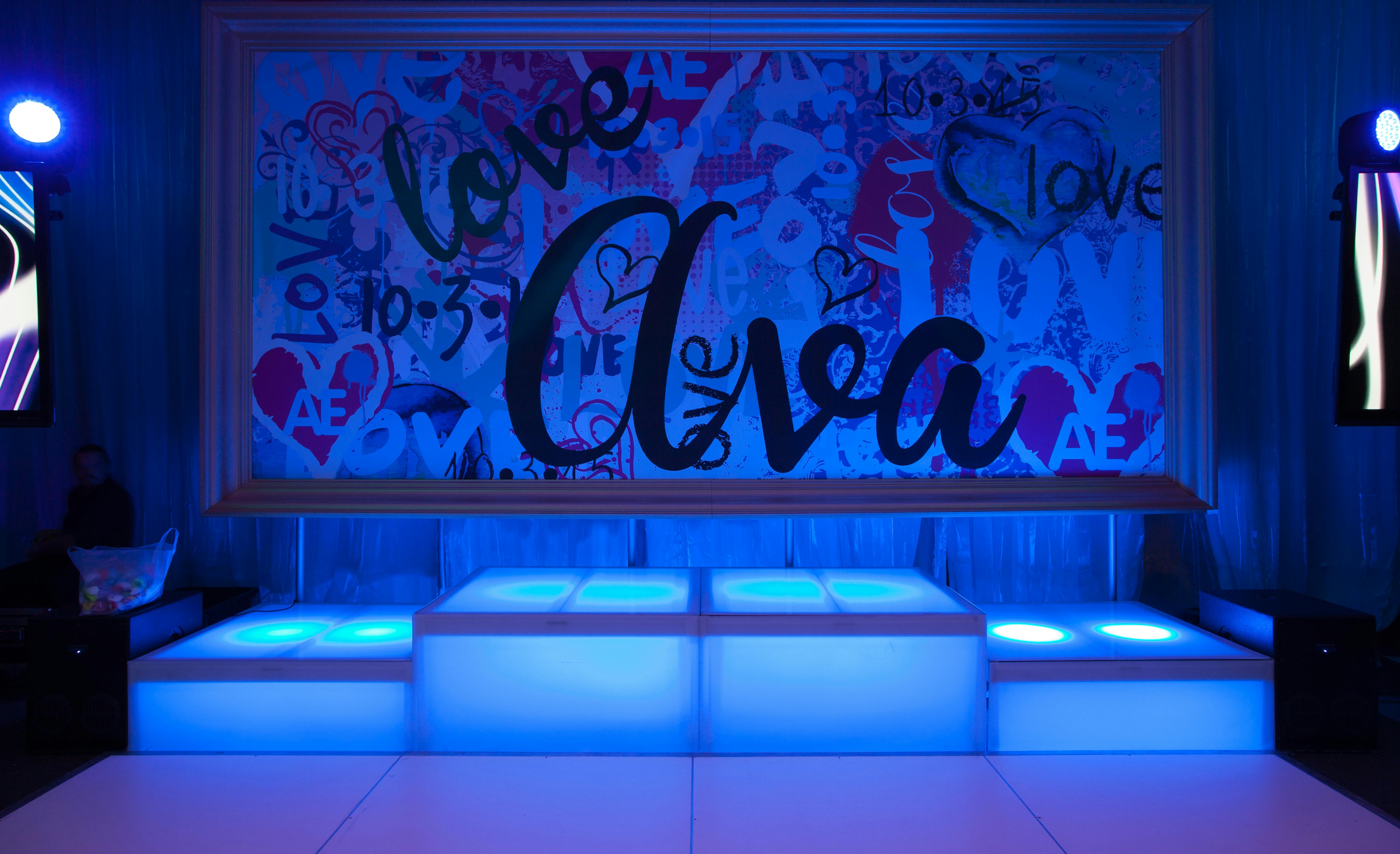 Bar & Bat Mitzvah Stage Ideas posted by Anthony Taccetta Event Design