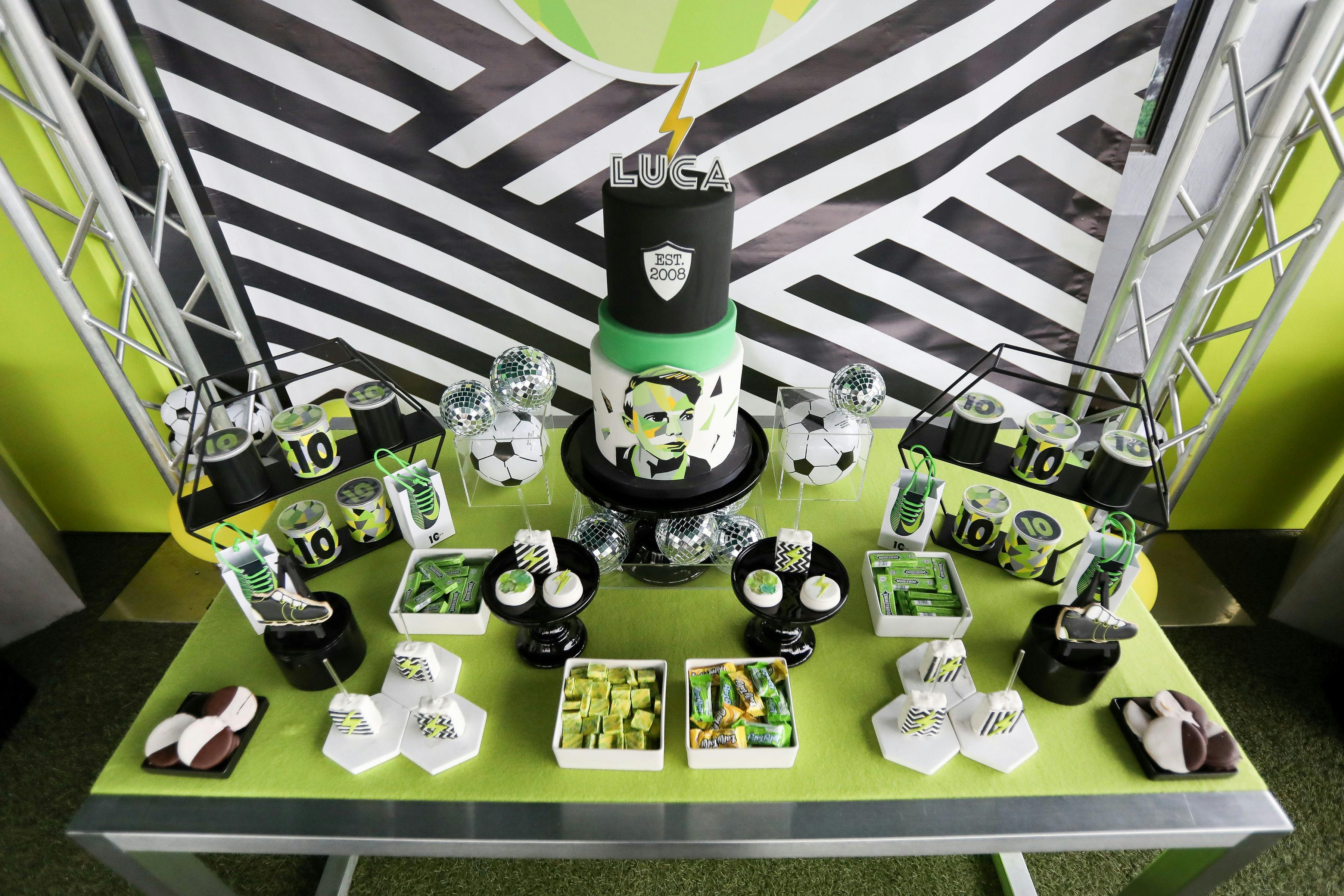 Top It Off Designs MODERN SOCCER BIRTHDAY PartySlate