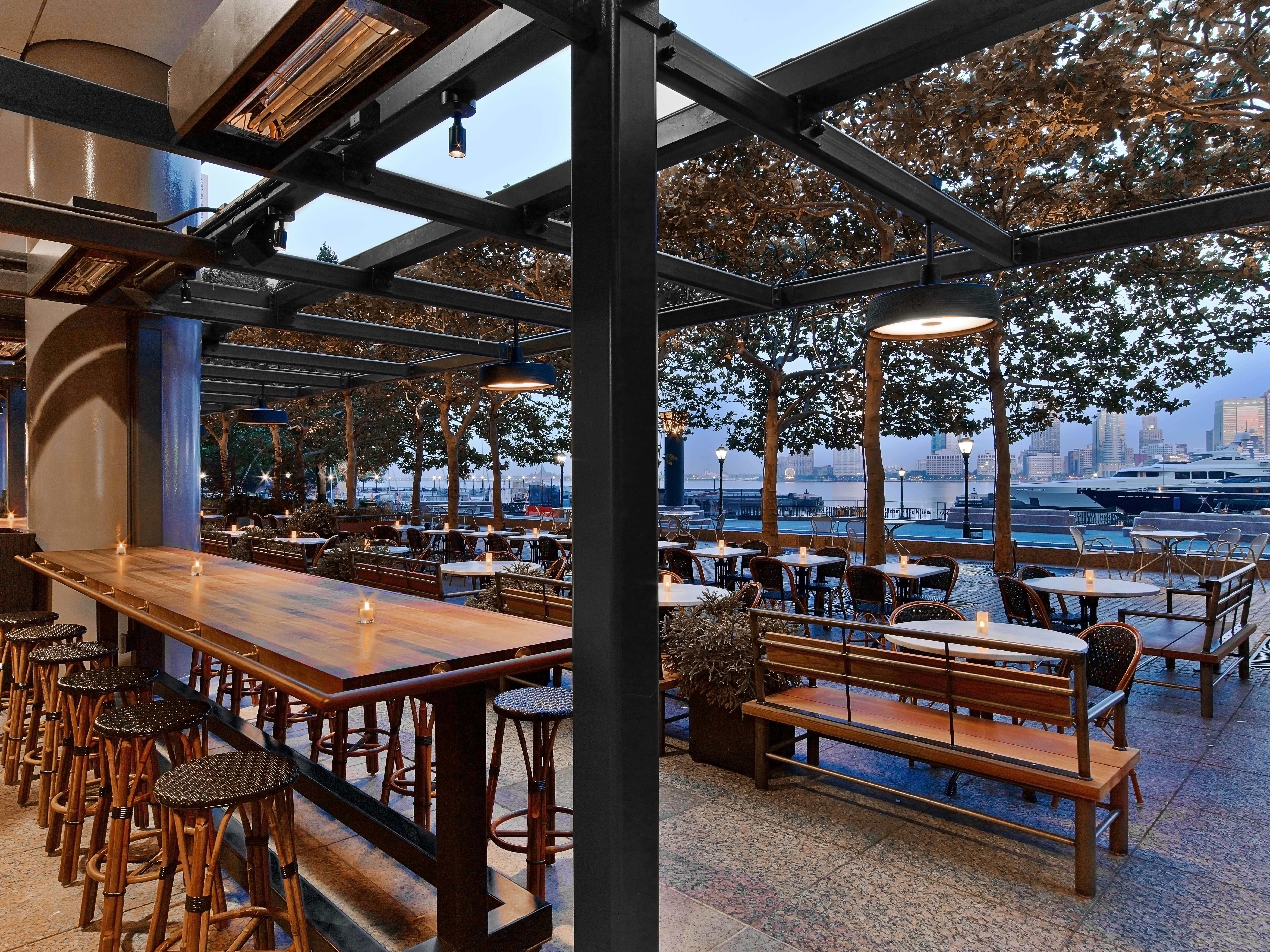 Terrace, Outdoor event space at Le District