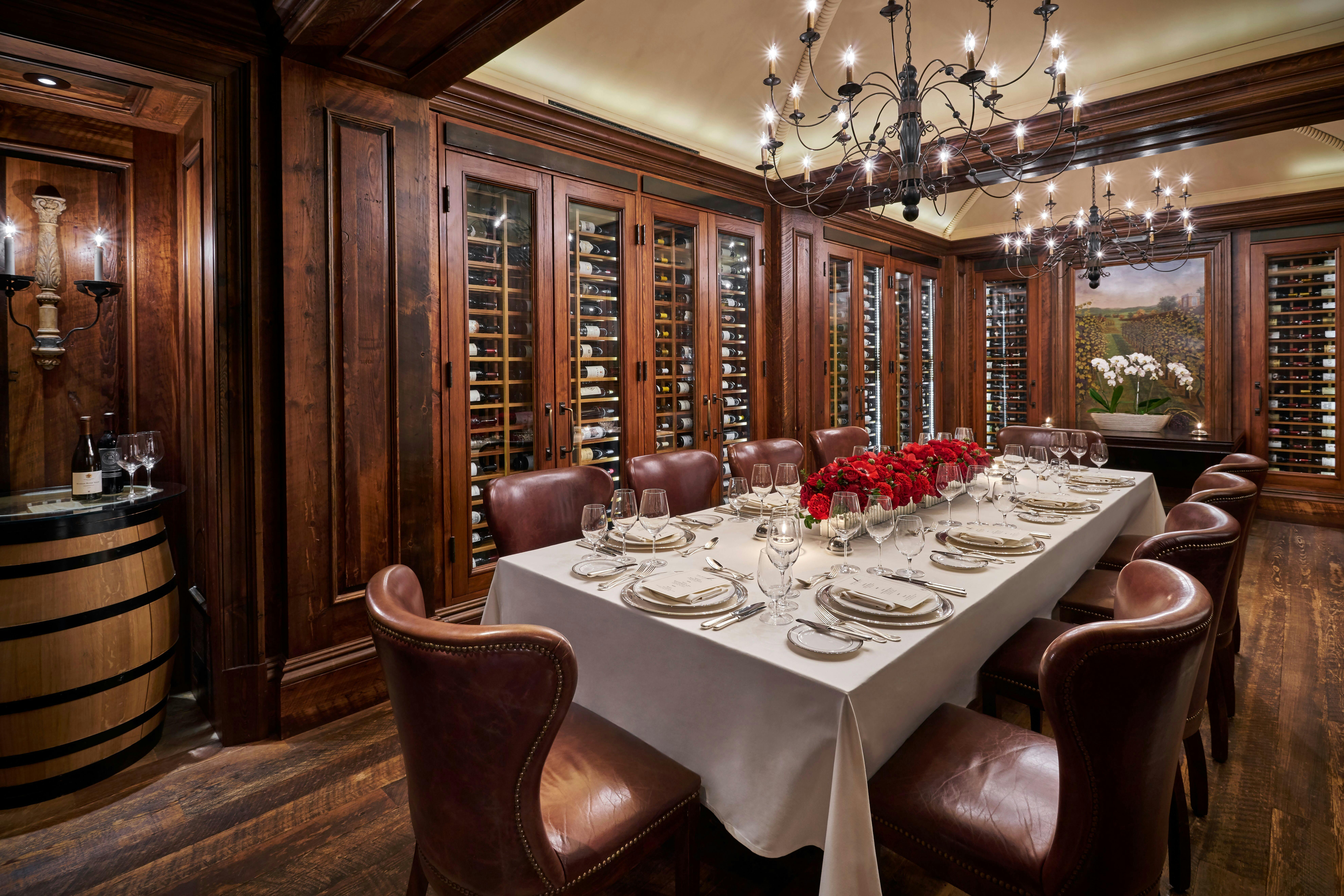 The Private Cellar, an event space at The Jefferson, Washington, D.C.