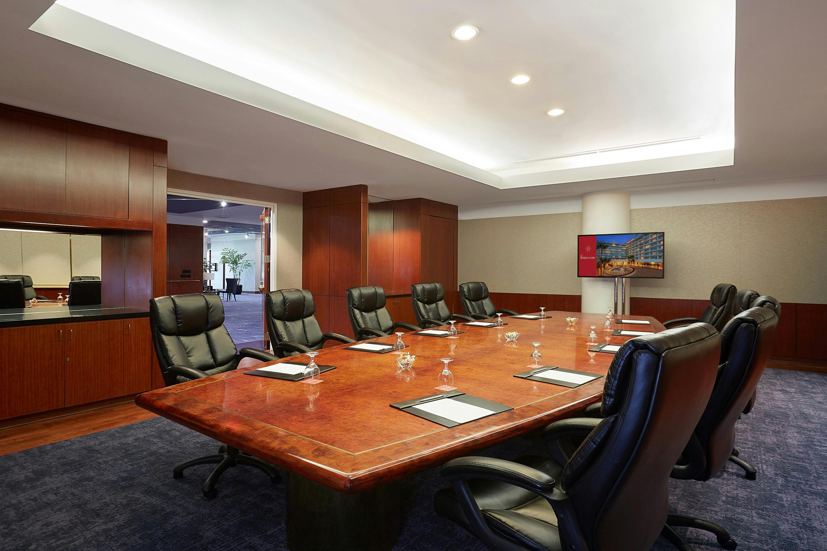 Executive Meeting Center, Meeting Space event space at The Beverly Hilton