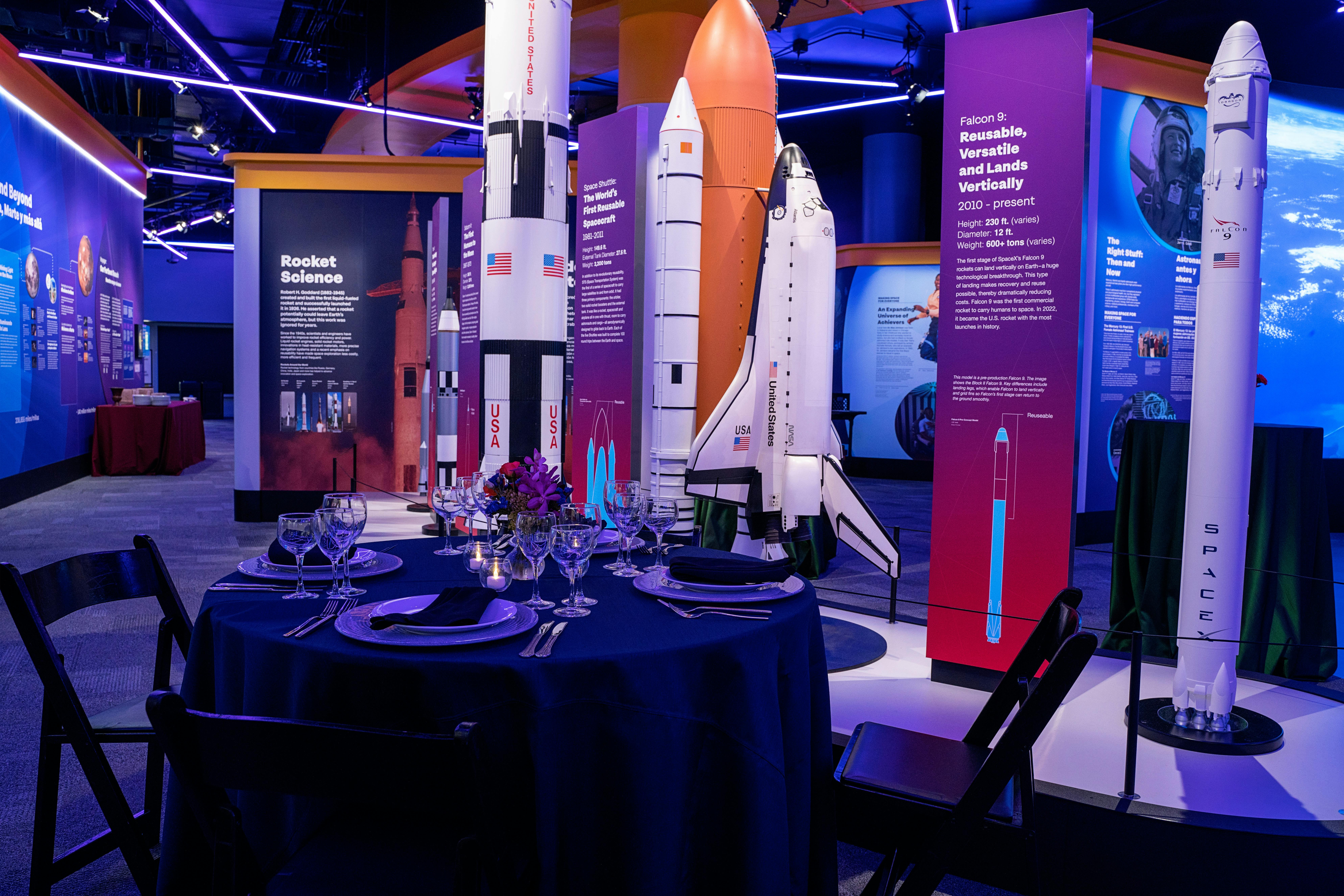Henry Crown Space Center & Omnimax Theater, an event space at Griffin Museum of Science and Industry, Chicago