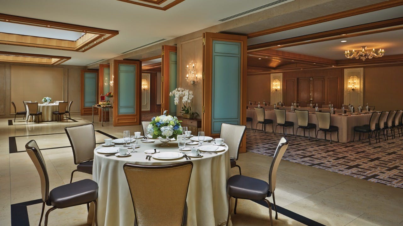 Dumbarton Room & Conservatory, an event space at Four Seasons Hotel Washington, DC