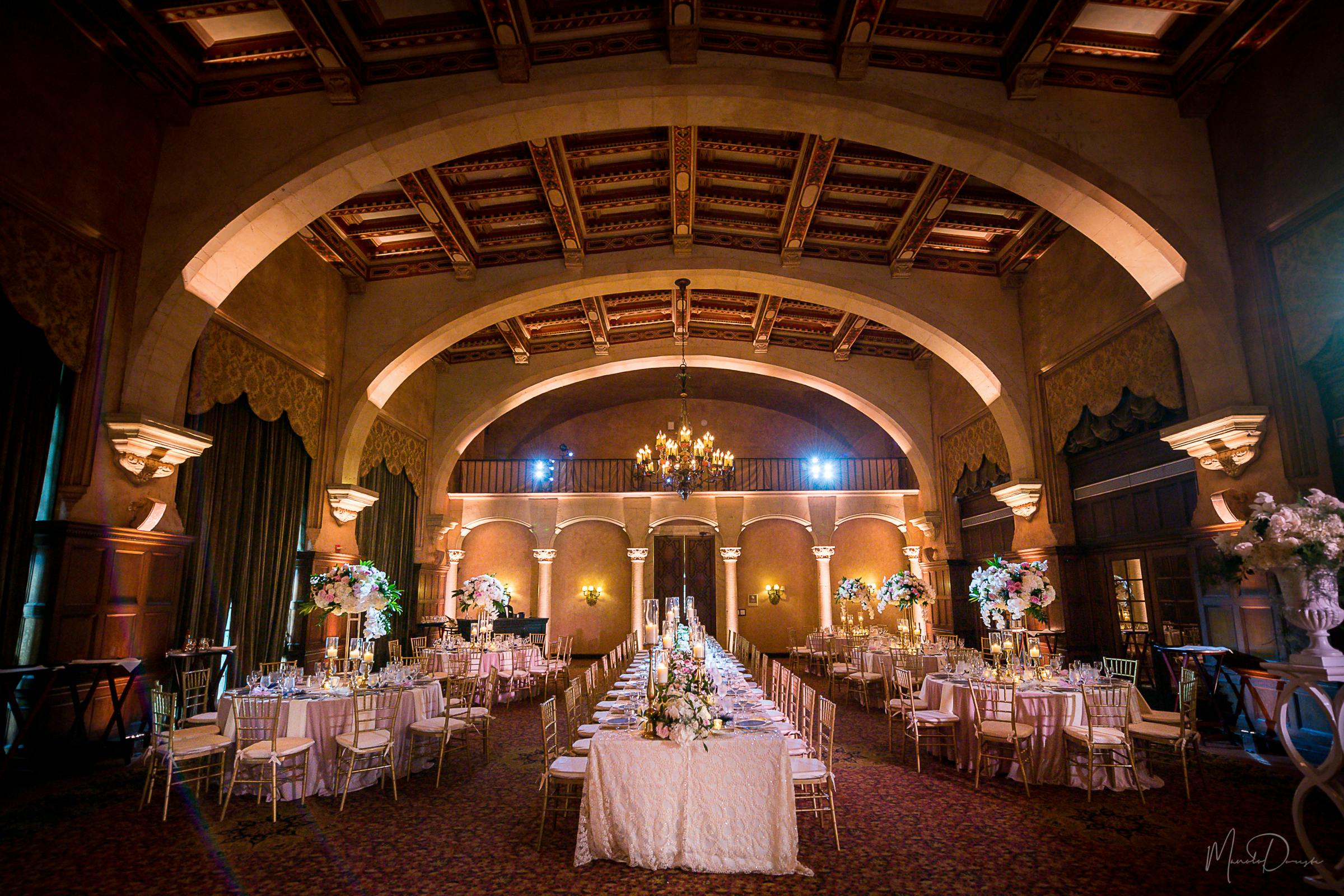 Granada, an event space at Biltmore Hotel Miami Coral Gables