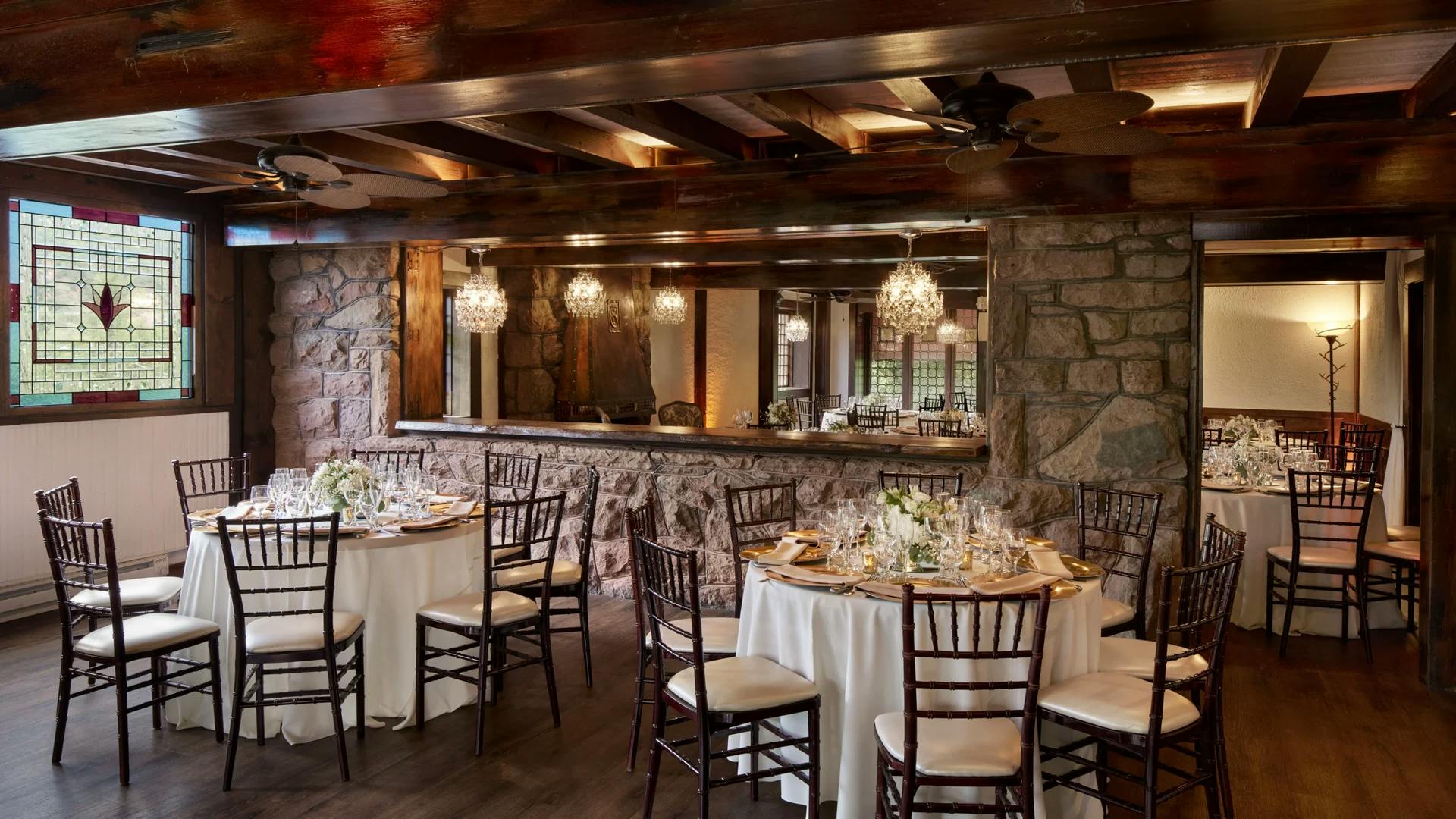 Fireside Lodge / Reception Hall, an event space at Craftwood Peak by Wedgewood Weddings