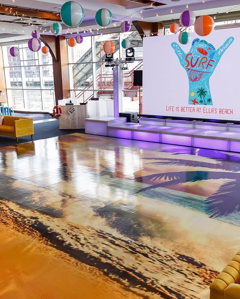 Bar & Bat Mitzvah Dance Floor Ideas posted by Pier Sixty