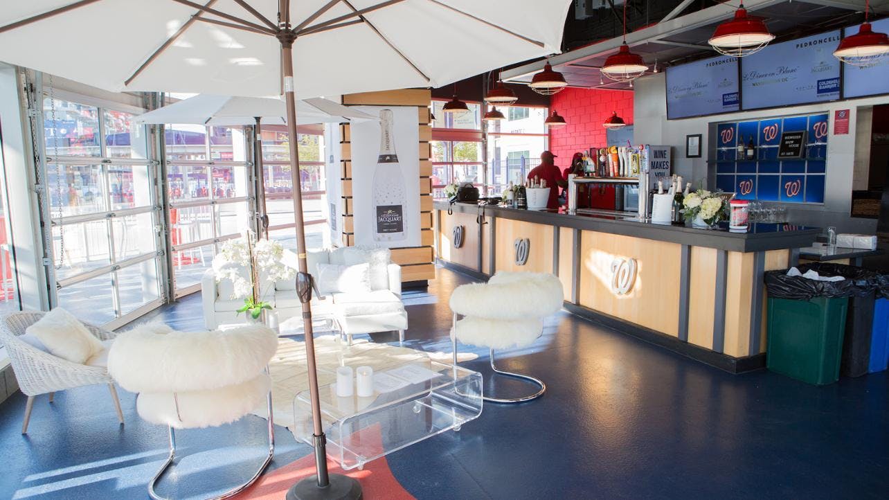 Budweiser Brew House, an event space at Washington Nationals Ballpark
