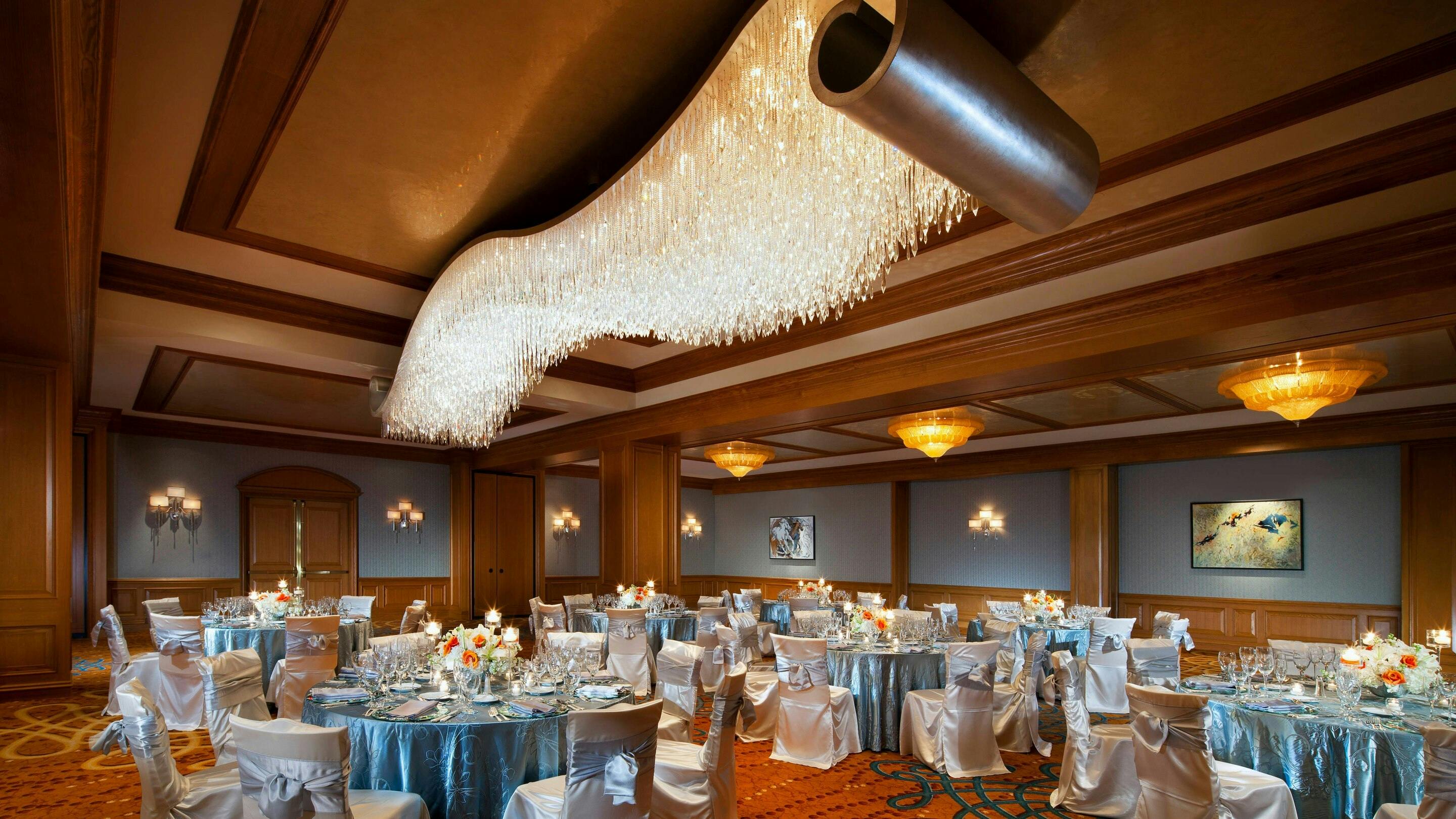 Astor Ballroom, an event space at The St. Regis Houston
