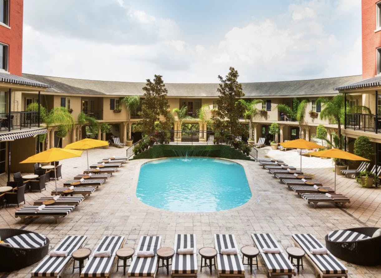 Poolside Hotel ZaZa Houston Museum District PartySlate