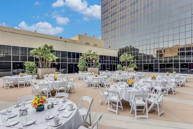 Pasadena Garden, Outdoor event space at Hilton Los Angeles Airport