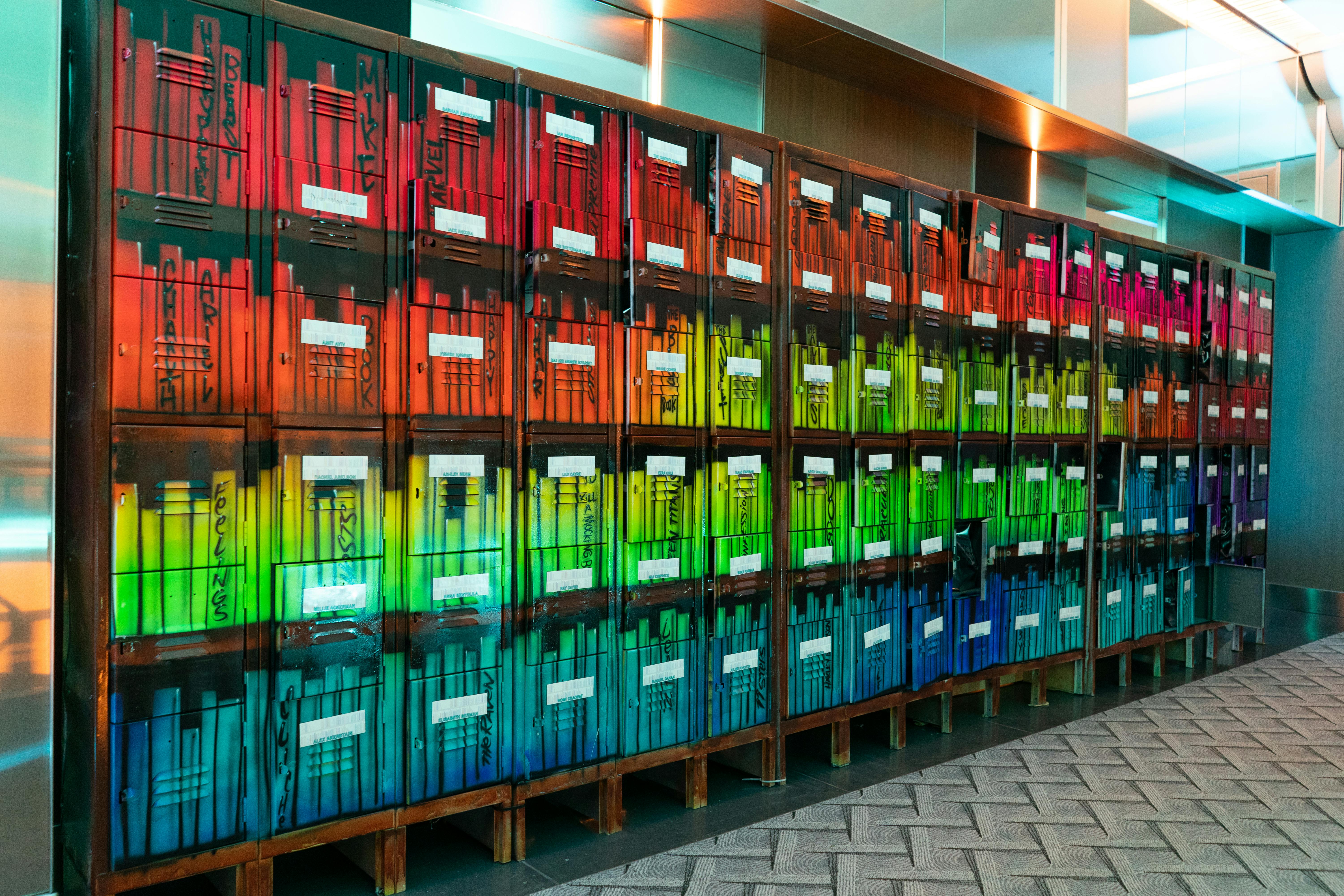 Bar & Bat Mitzvah Locker Ideas posted by Fred Marcus Studio