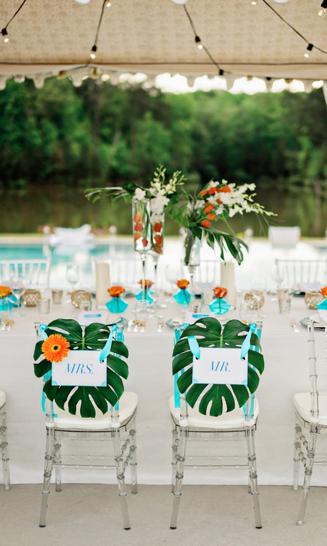Featured photo from Poolside Wedding with Tropical Flair