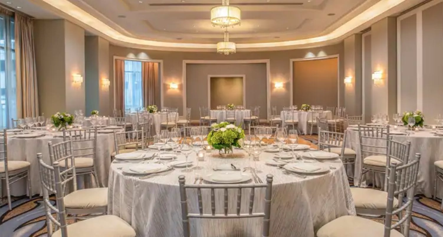 Astor Ballroom, an event space at Waldorf Astoria Atlanta Buckhead
