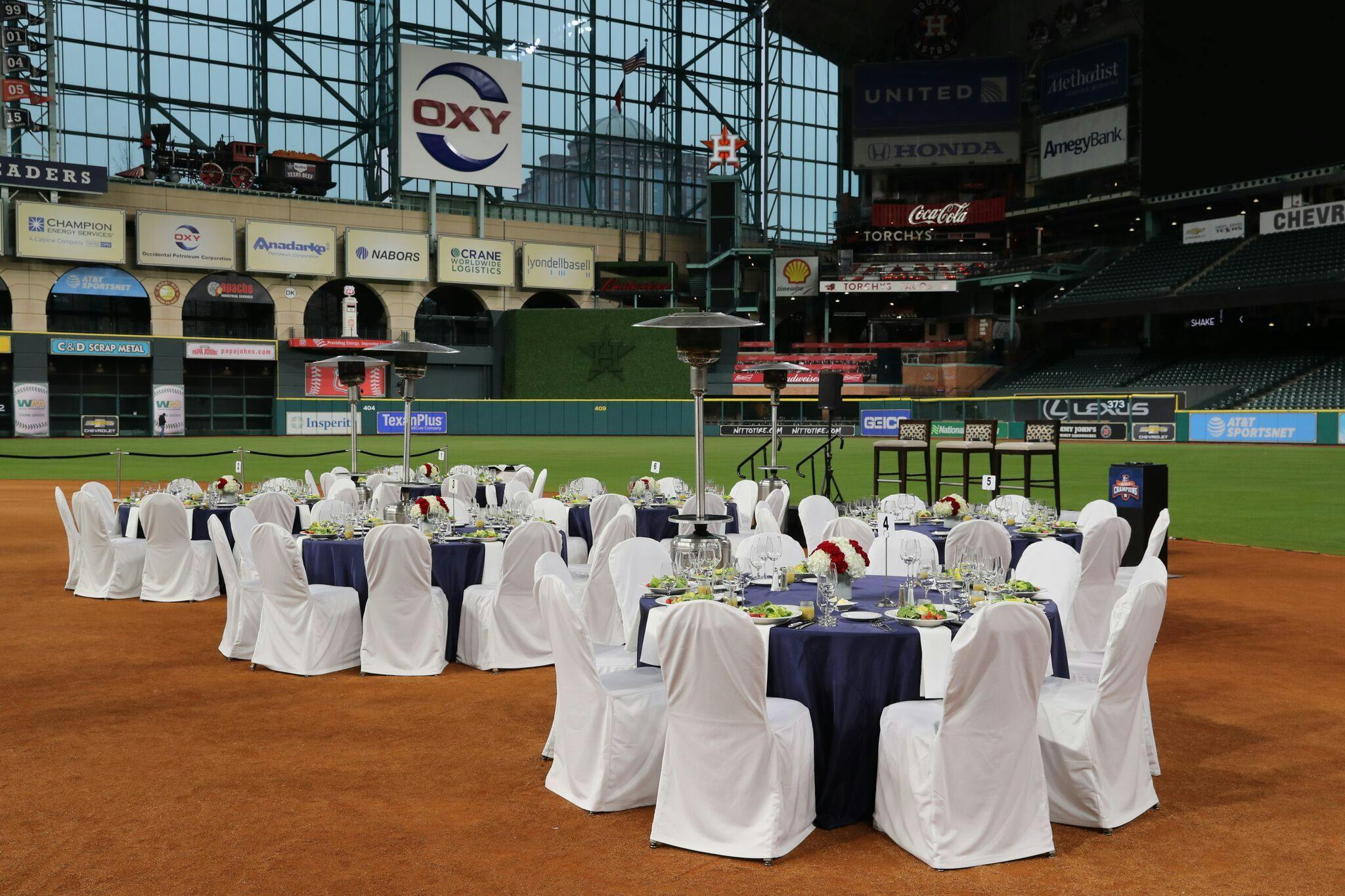 Playing Field, Houston Astros Special Events at Minute Maid Park