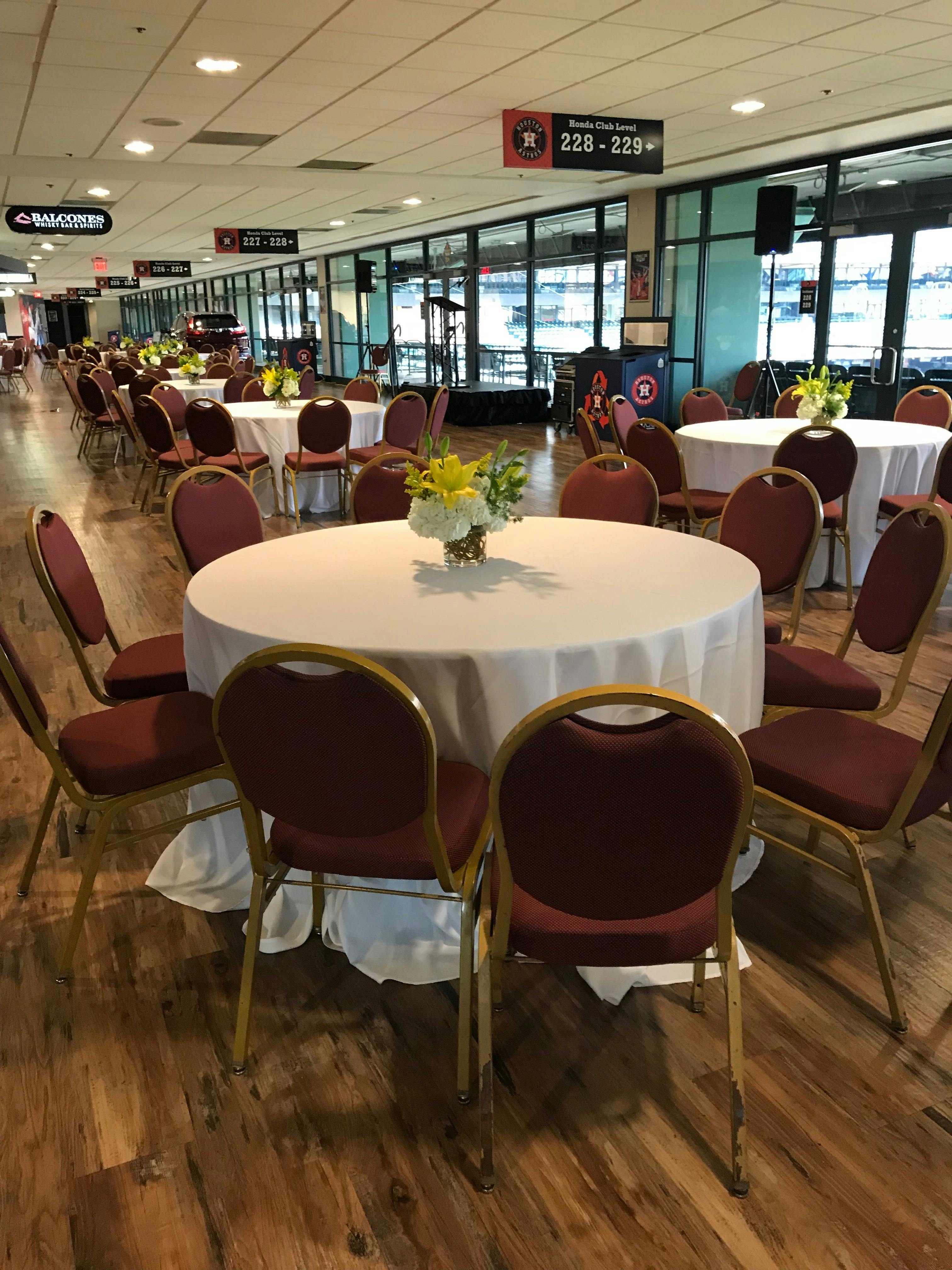 Club Level Houston Astros Special Events at Minute Maid Park PartySlate