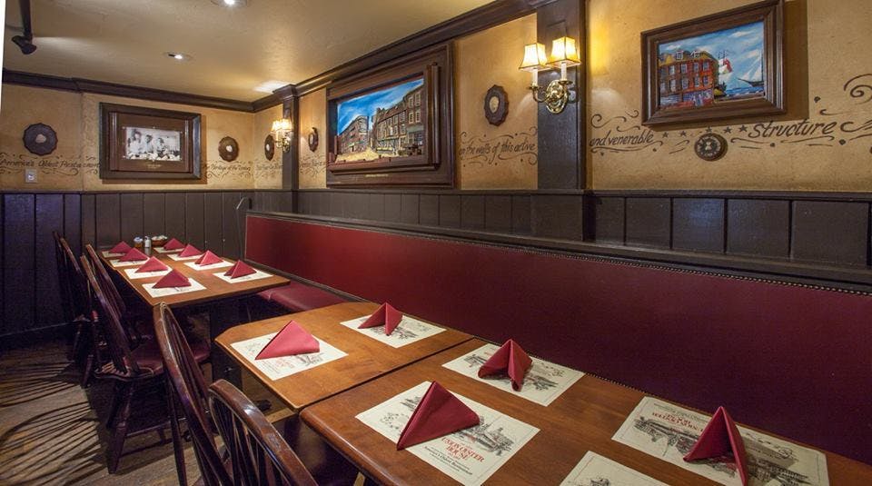 Event space at Union Oyster House, Restaurant event space at Union Oyster House