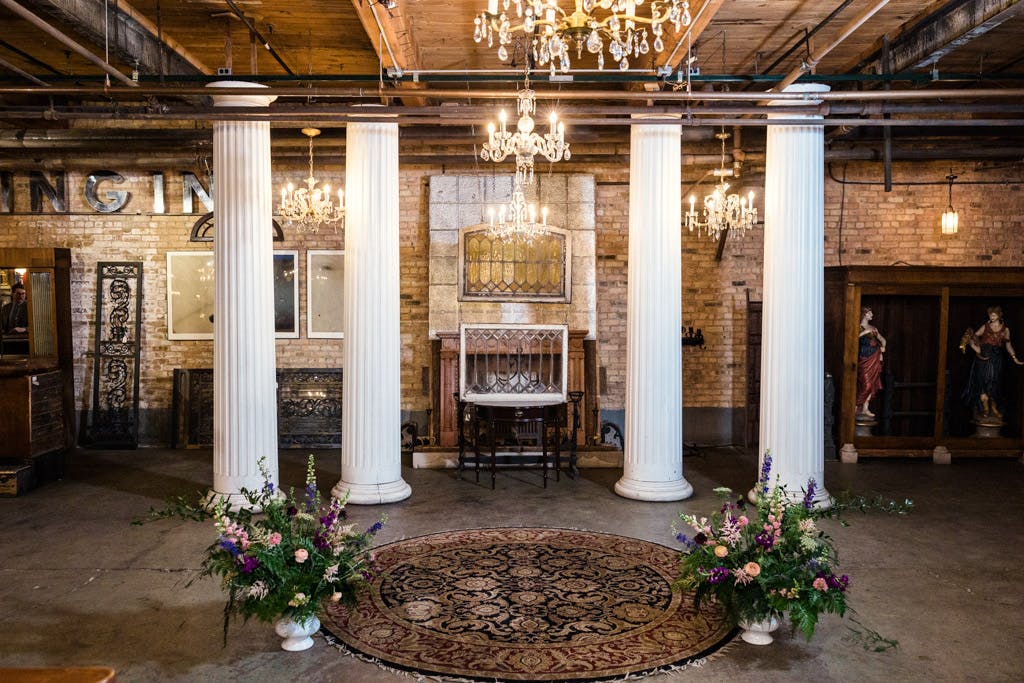Indoor Ceremony Space & Cocktail Hour, an event space at Salvage One