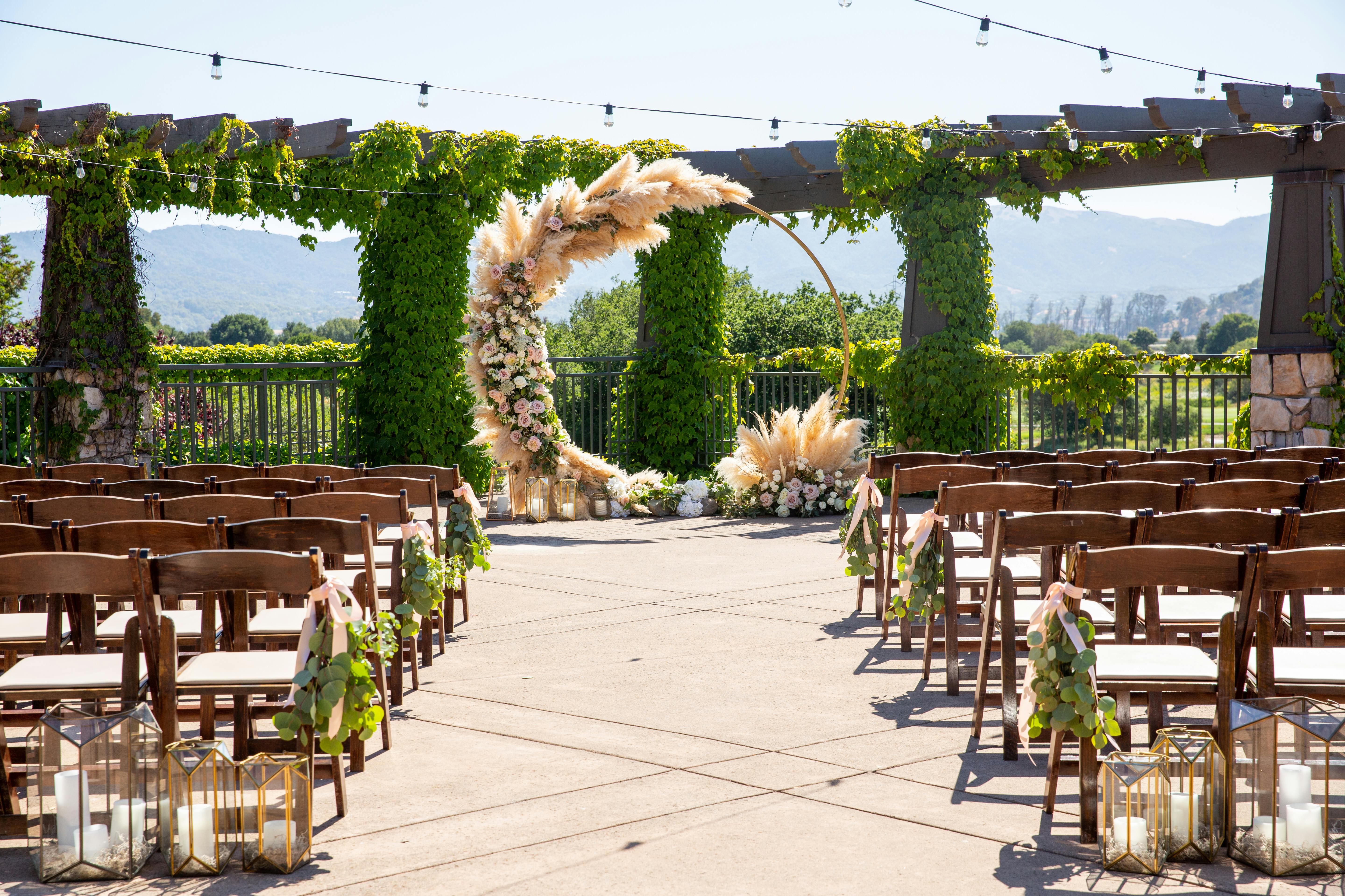 Terrace / Balcony Ceremony, an event space at Stonetree Estate by Wedgewood Weddings