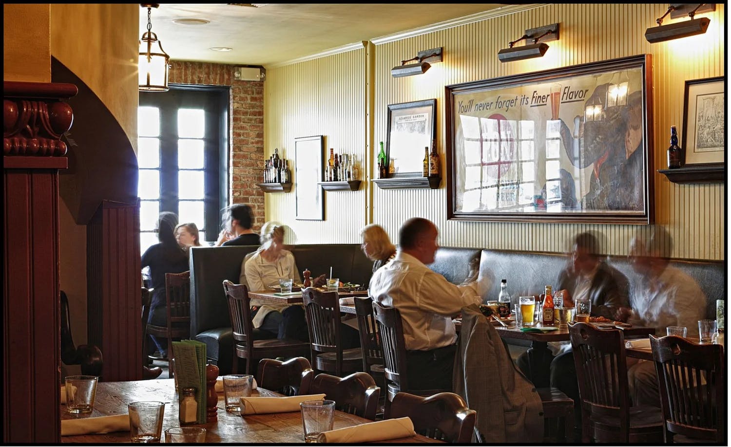 The Main Dining Room, an event space at The Ginger Man