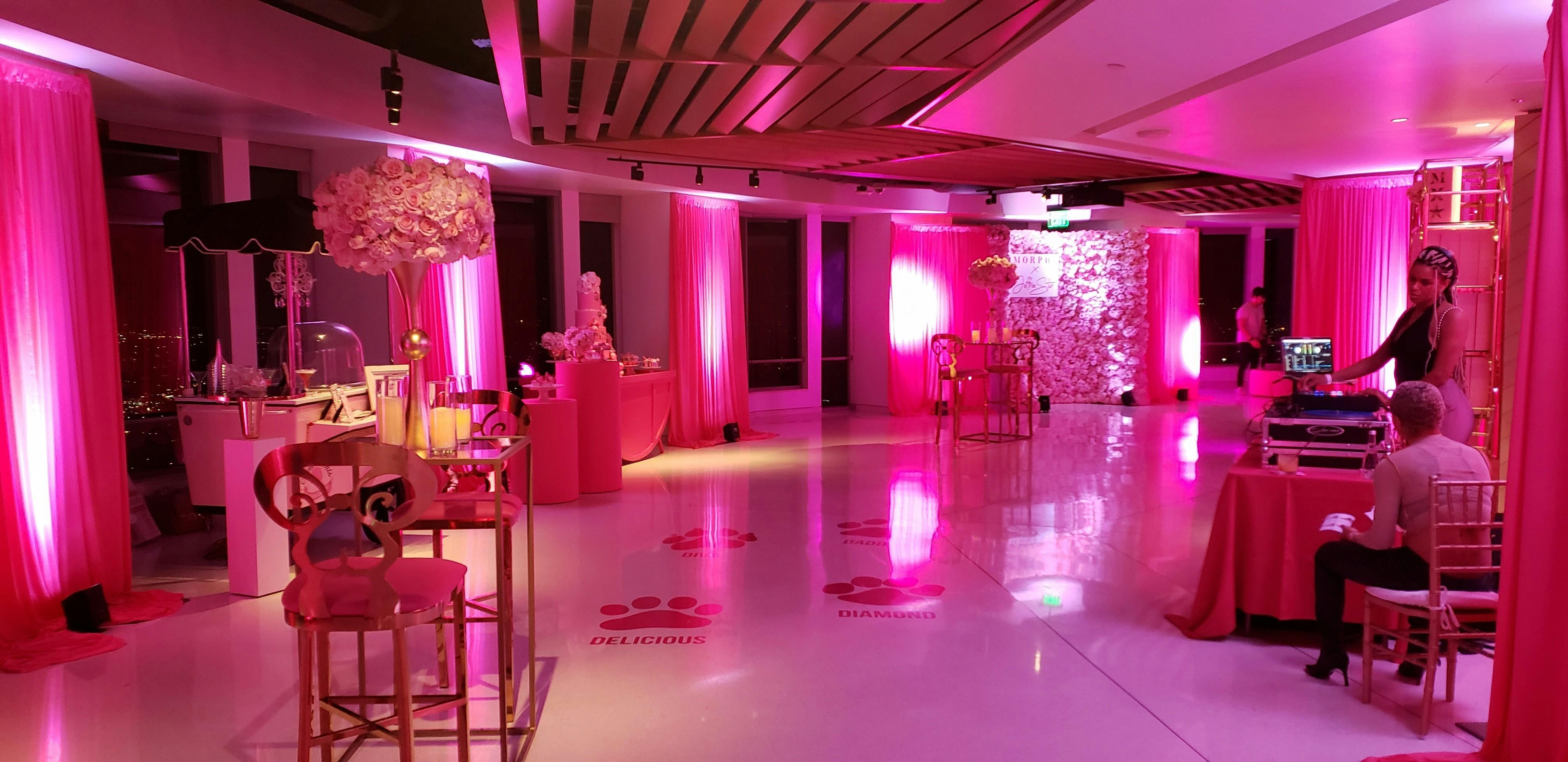 Corporate Event Lighting Ideas posted by OUE Skyspace LA