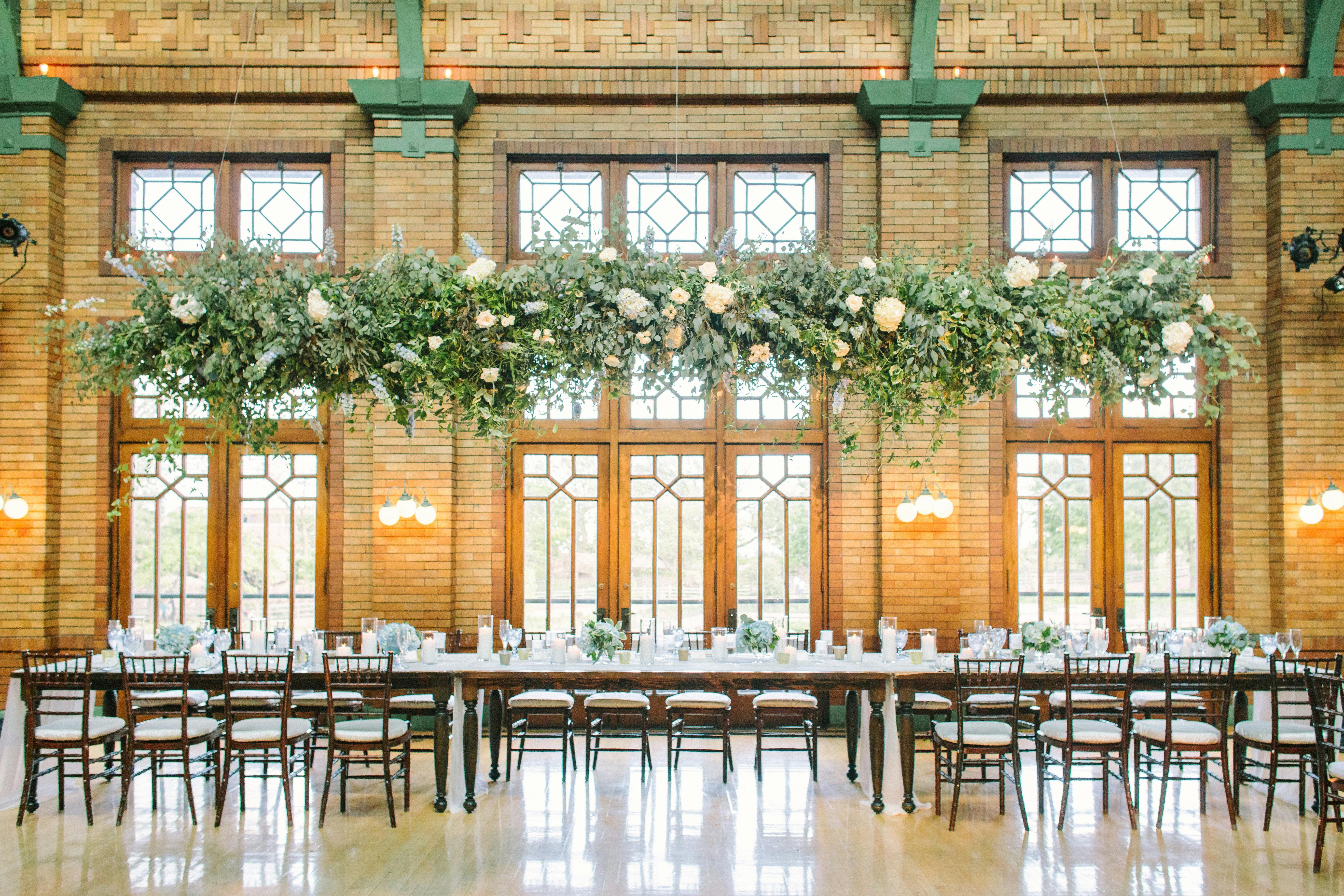 Cafe Brauer at Lincoln Park Zoo Floral Filled Wedding at