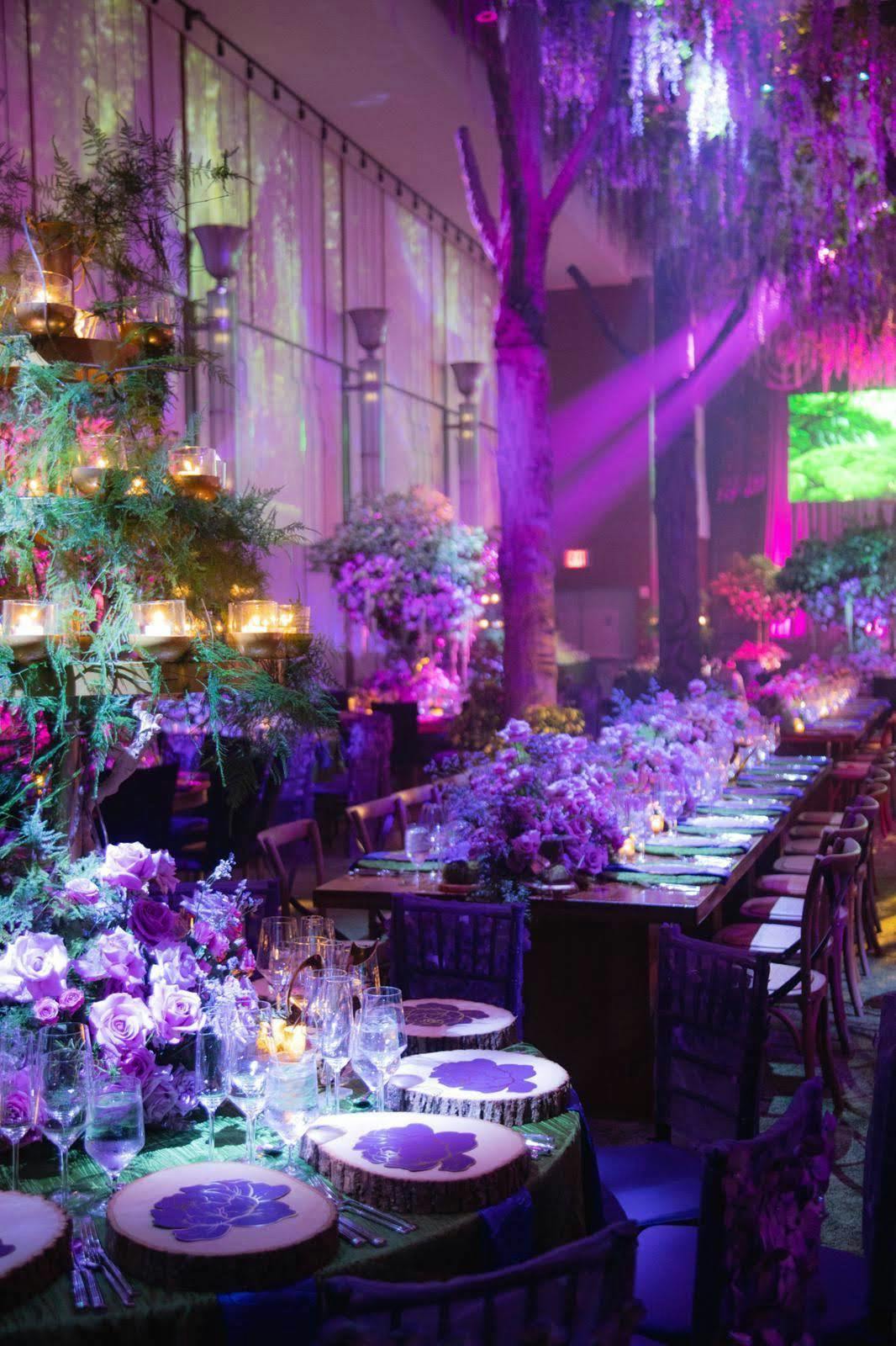 Whimsical Enchanted Forest Wedding | Ziegfeld Ballroom | PartySlate Whimsical Enchanted Forest Wedding | Ziegfeld Ballroom | Partyslate