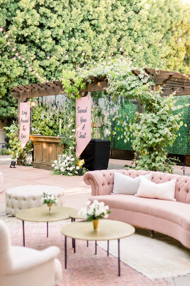 Featured photo from Trendy Glamorous Cocktail Party at Franciscan Gardens in San Juan Capistrano, CA