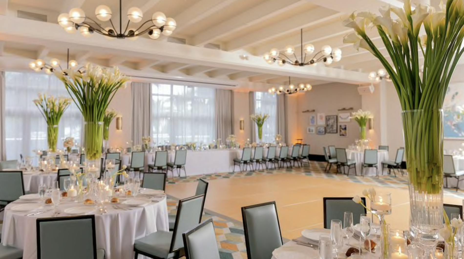 Century Ballroom, an event space at The Confidante Miami Beach