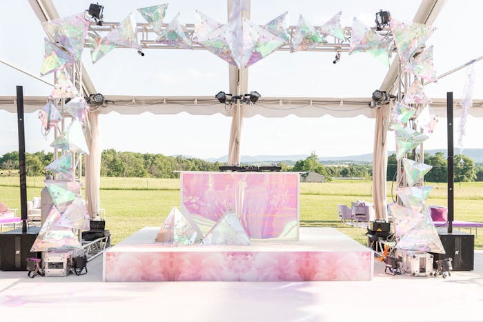 Add Sparkle To Every Event Iridescent Decor Is Here To Stay