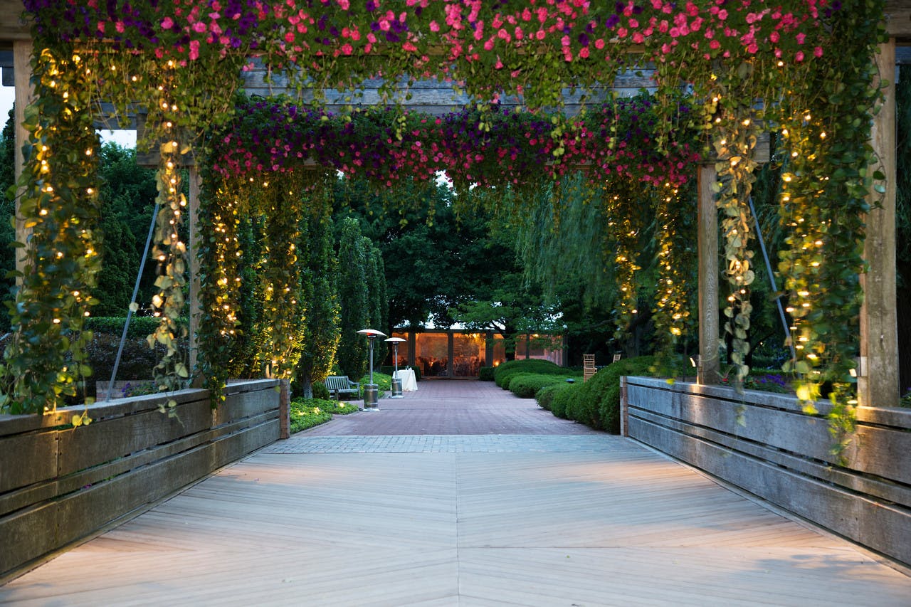 Corporate Event Entrance Ideas posted by Chicago Botanic Garden